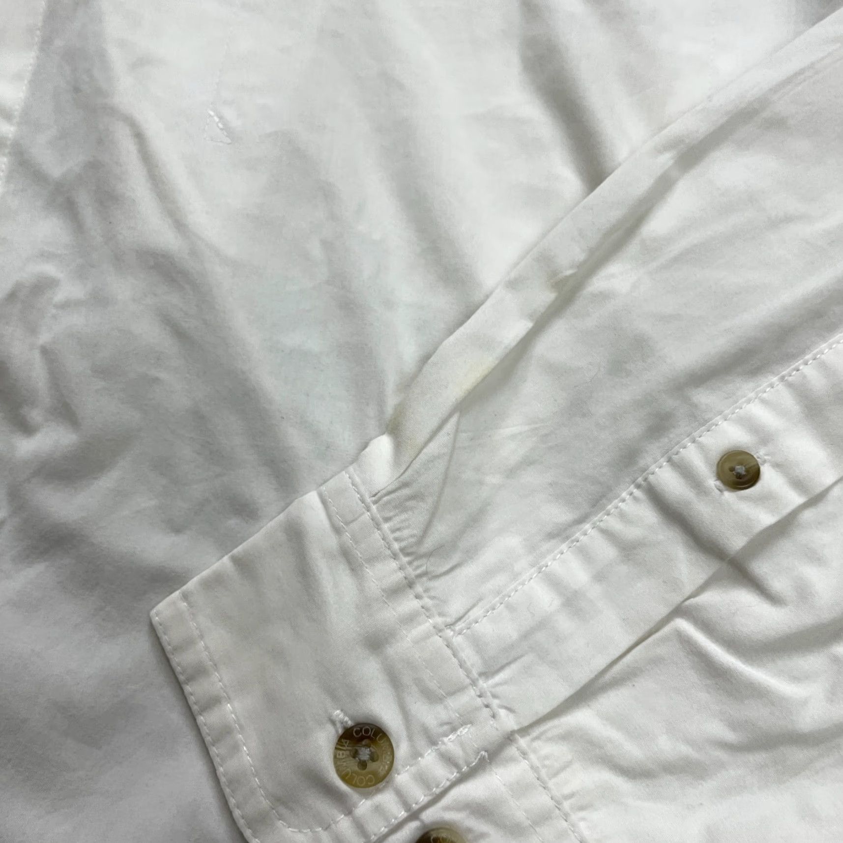 Vintage Columbia Shirt Mens XL White Long Sleeve Button-Down Casual Outdoor Top Size US XL / EU 56 / 4 - 6 Thumbnail