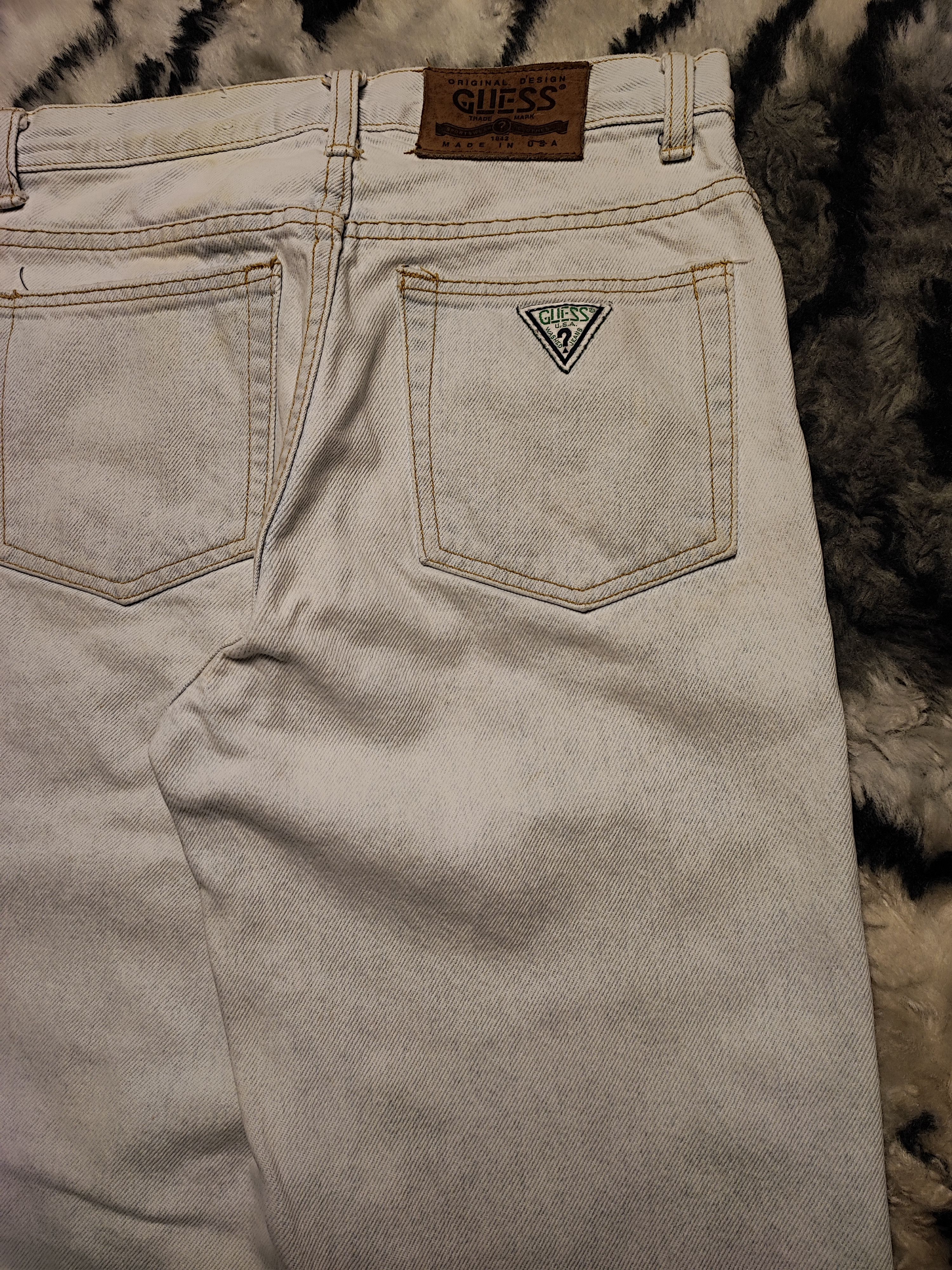 Undercover Vintage 80s Guess Georges Marciano Jeans Made in USA 28x31 Size US 28 / EU 44 - 15 Thumbnail