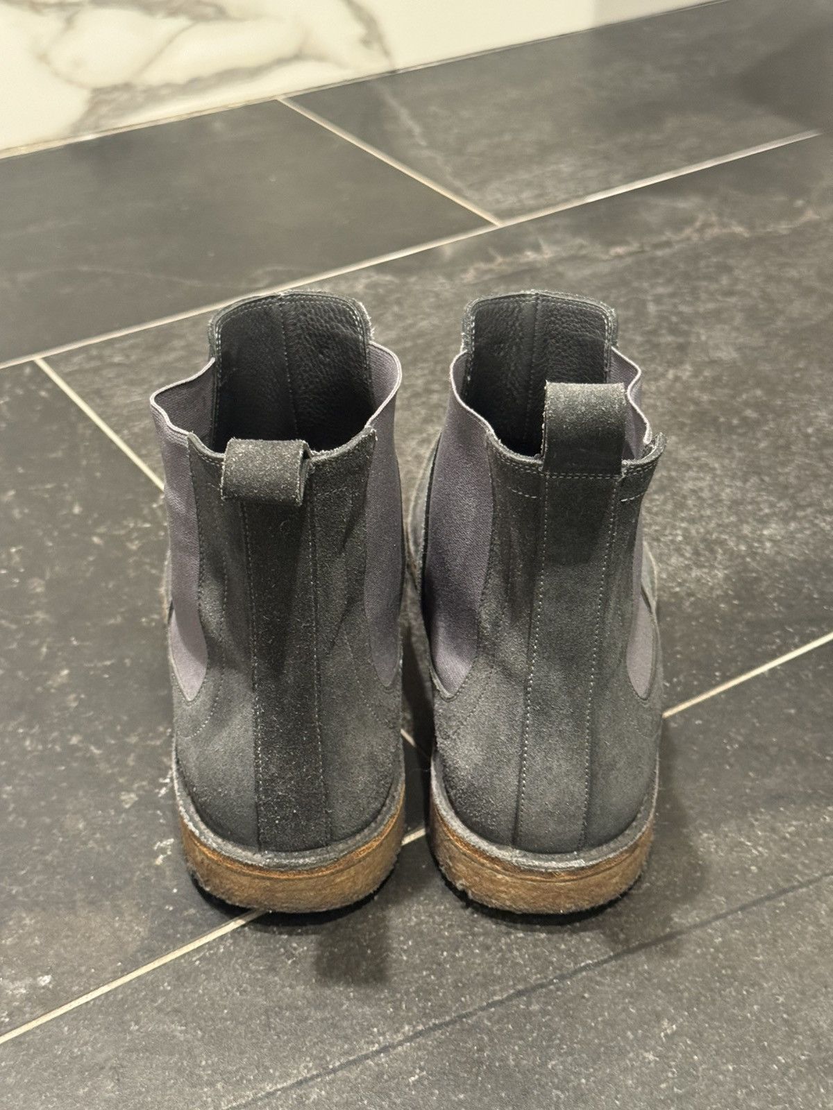 Bottega Veneta Bottega Veneta Chelsea Boots - Ardoise - 43 - Worn by Kanye Size US 10 / EU 43 - 4 Thumbnail
