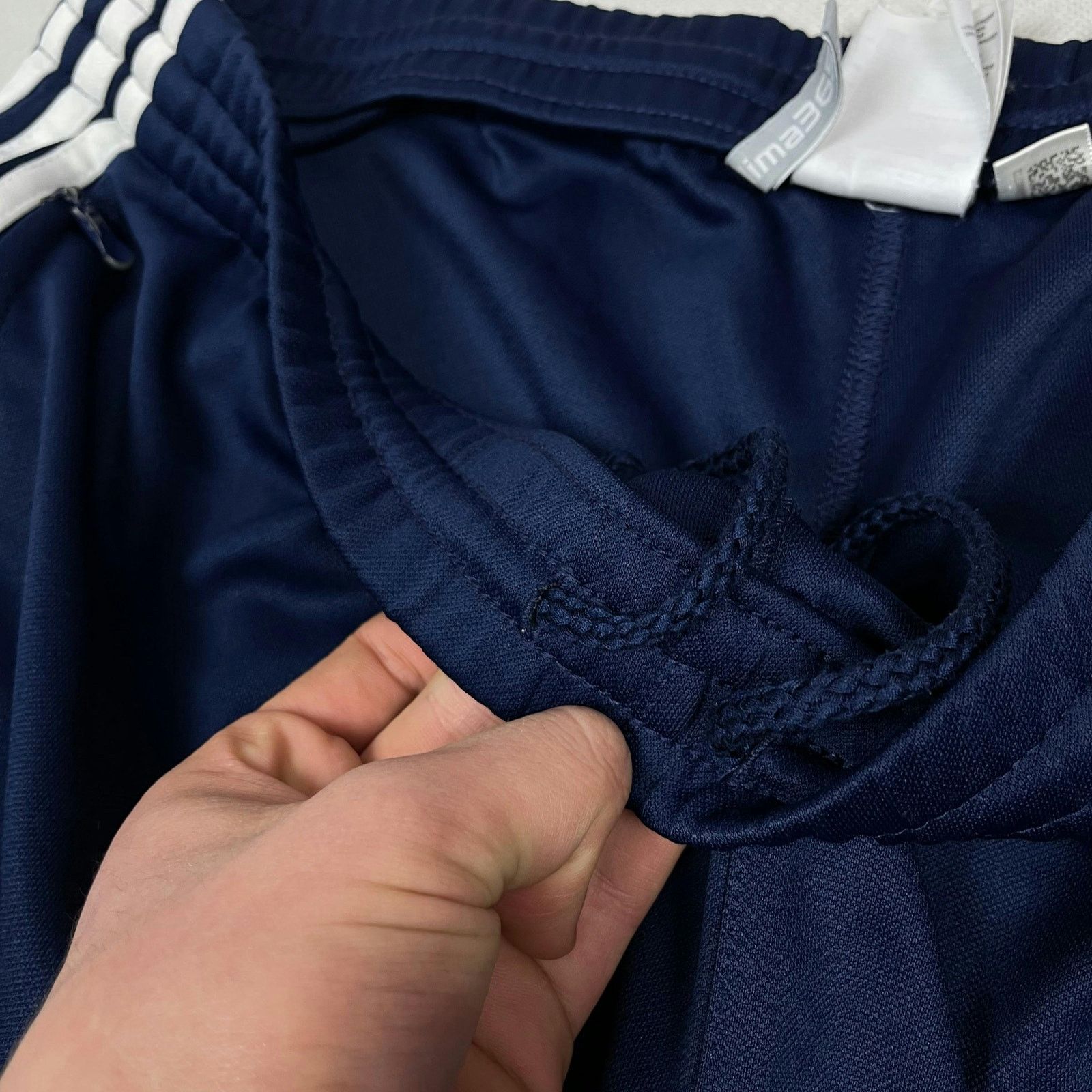 Adidas Adidas Men Blue FC Schalke 04 Drawstring Athletic Shorts 34 Size US 34 / EU 50 - 8 Thumbnail