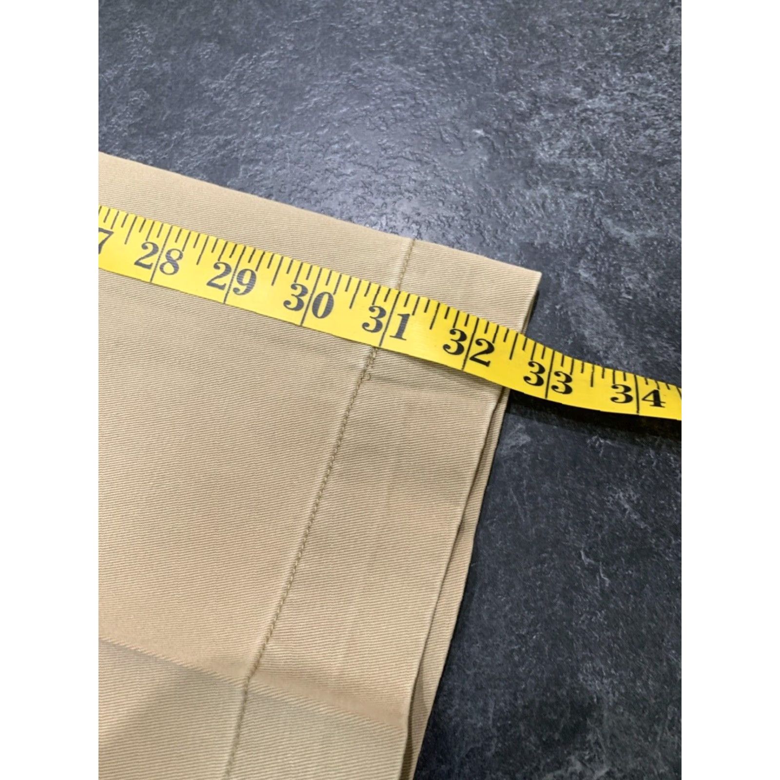 Polo Ralph Lauren POLO RALPH LAUREN CHINO PANTS 36X32 BEIGE FLAT FRONT CASUAL MENS Size US M / EU 48-50 / 2 - 8 Thumbnail