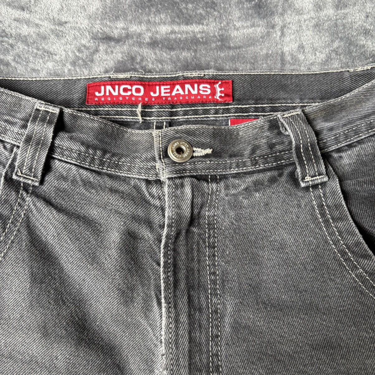 JNCO BURNING BLUE CROWN JNCO JORT Size US 32 / EU 48 - 8 Thumbnail