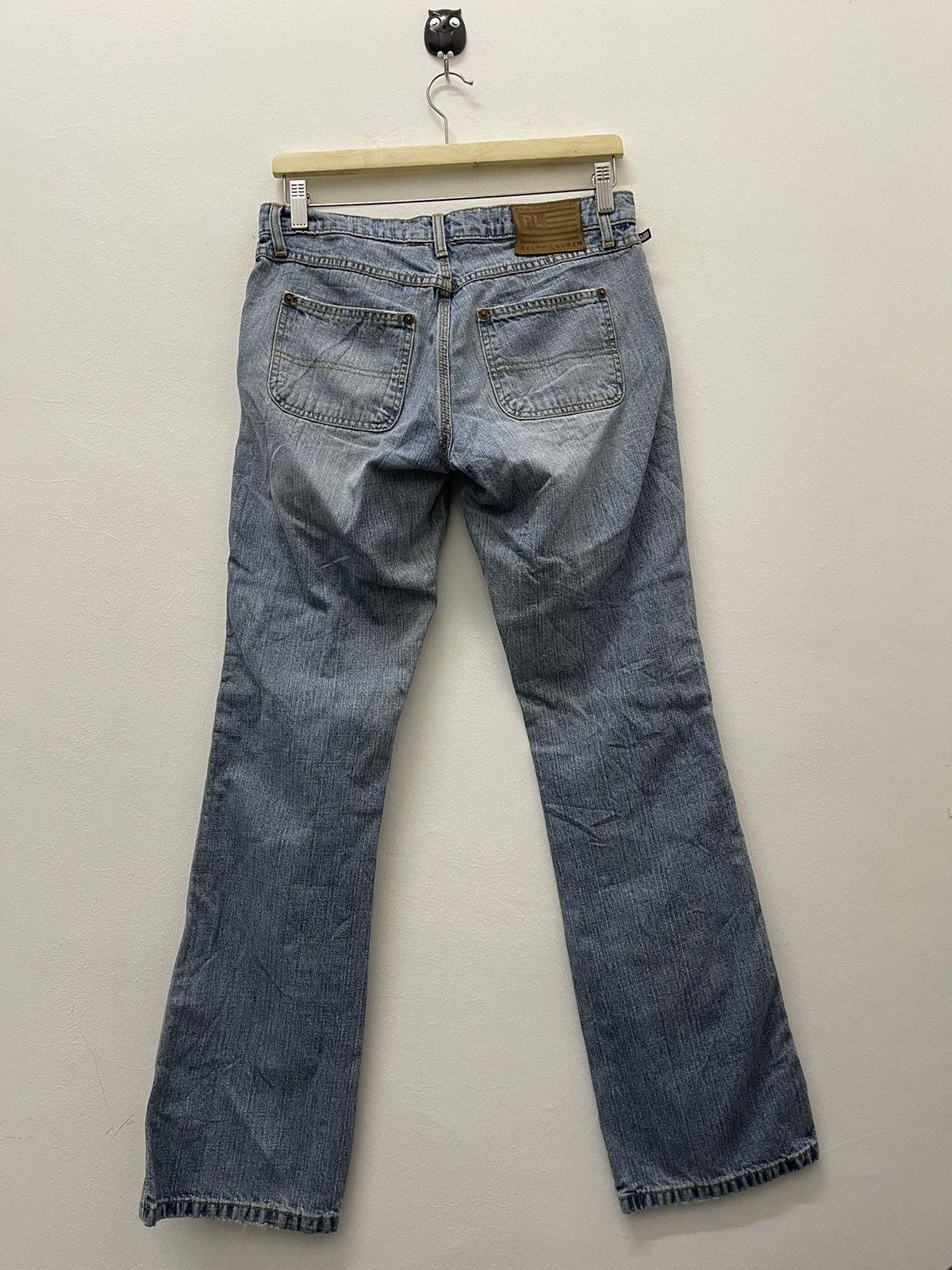 Polo Ralph Lauren Rare Vintage POLO JEANS RALPH LAUREN Double Knee Patch Flare Size US 30 / EU 46 - 6 Thumbnail