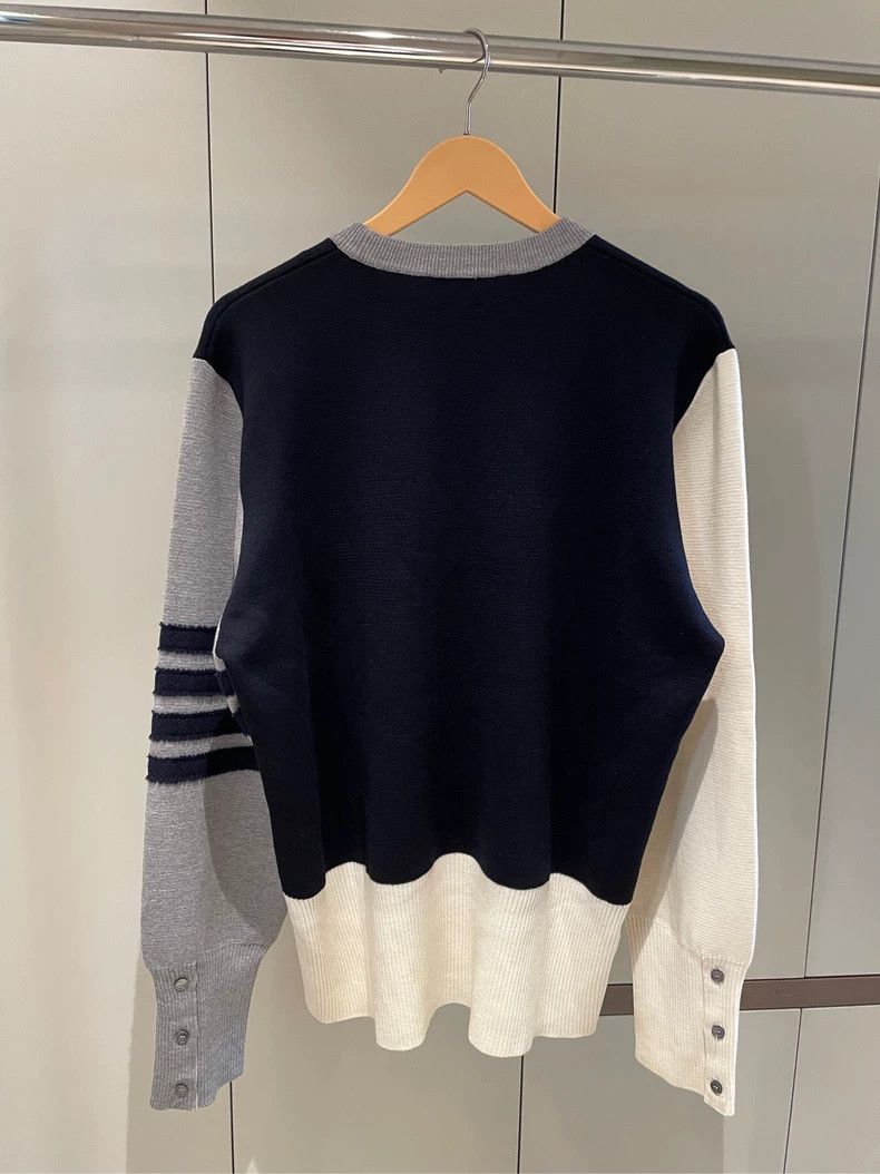 Thom Browne Thom Browne Round collar sweater Size US XXL / EU 58 / 5 - 3 Thumbnail