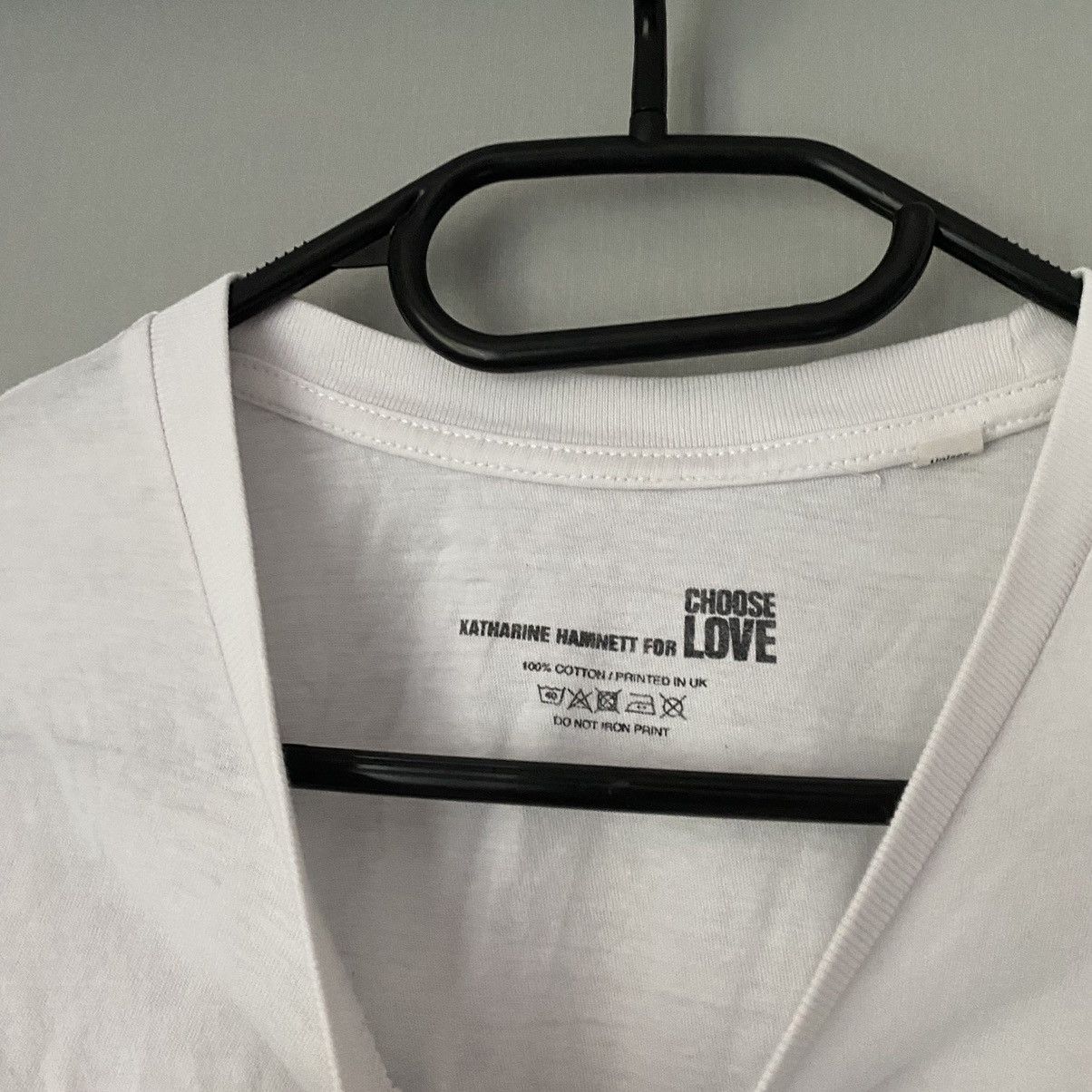 Katharine Hamnett London KATHARINE HAMNETT LONDON CHOOSE LOVE T SHIRT Size US M / EU 48-50 / 2 - 3 Thumbnail