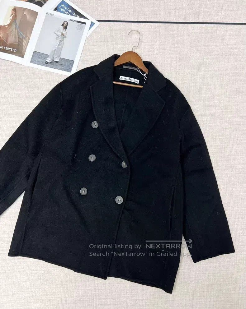 Acne Studios Acne Studios Double-breasted coat Size XXS / US 00 / IT 34 - 2 Thumbnail