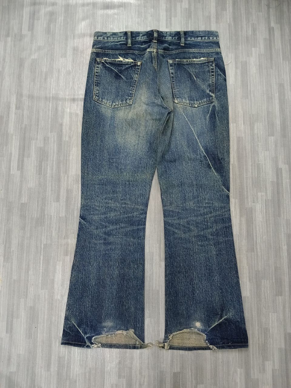 FLARE SICK MADE IN JAPAN SPELLBOUND DENIM PANTS