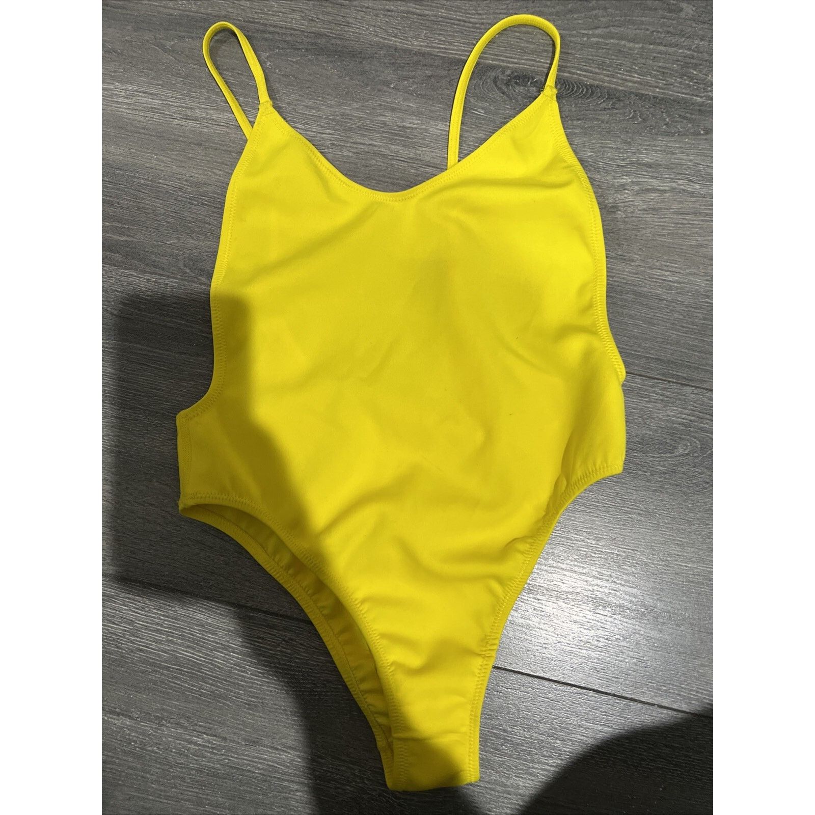 & Other Stories KENDALL KYLIE ESF10018 Swimsuit XS Yellow A000010 Size ONE SIZE - 3 Thumbnail