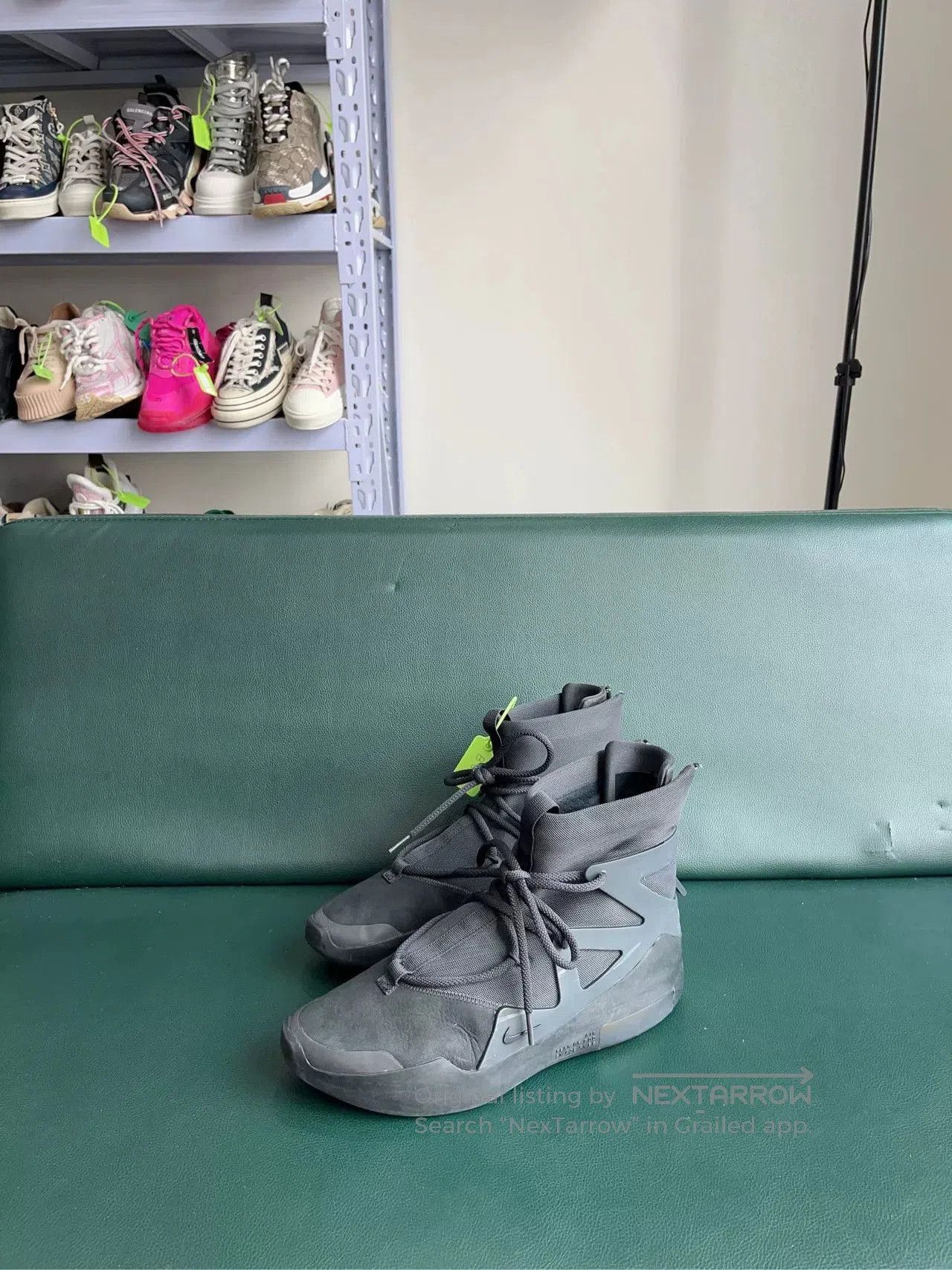 Fear of God Fog Black Soul Size 42.5. Size US 9.5 / EU 42-43 - 2 Thumbnail
