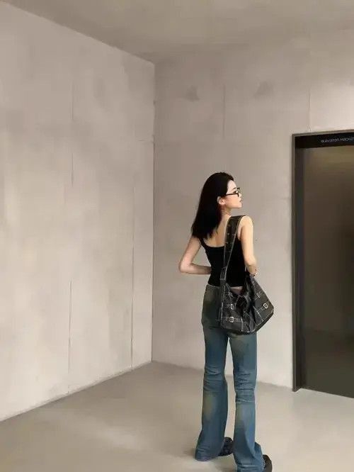 Vintage Y2K Vintage Harajuku Black Hobo Shoulder Bag Size ONE SIZE - 4 Thumbnail