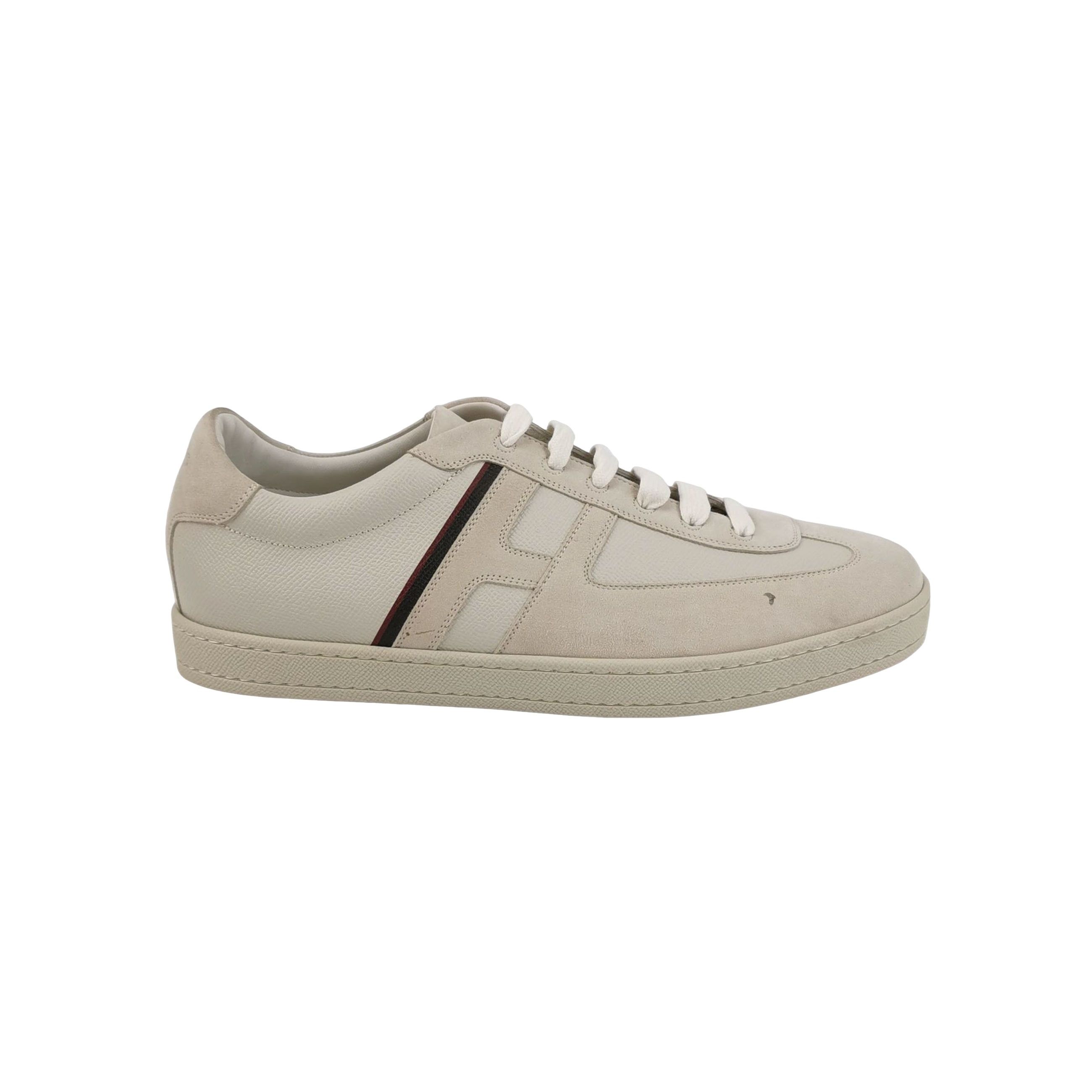 Hermes Hermes Boomerang H Logo Suede Sneakers 44 Size US 11 / EU 44 - 1 Thumbnail