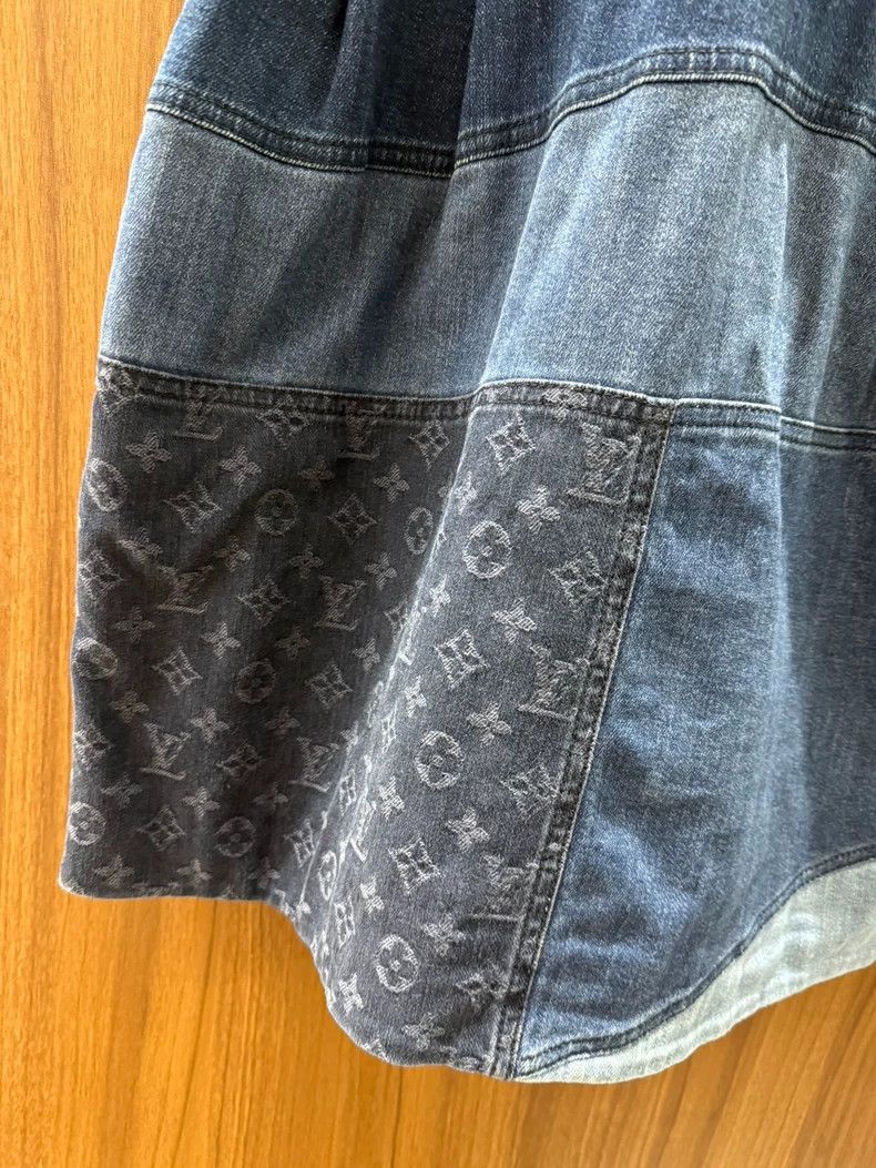 Louis Vuitton Louis Vuitton Denim Dress Size XS / US 0-2 / IT 36-38 - 3 Thumbnail