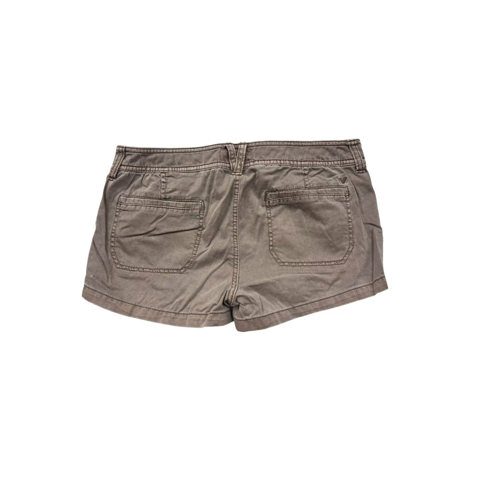 Vintage American Eagle Womens Khaki Shorts #6420 Short Chino Cotton Spandex 8 Khaki Womens 8 Mens? (no) Size 30" / US 8 / IT 44 - 2 Thumbnail