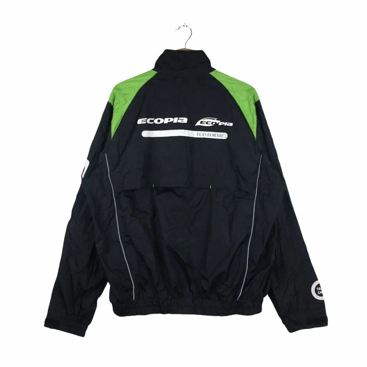 Vintage Vtg BRIDGESTONE Motorsport Racing Team Jacket Parka Trench Size US XL / EU 56 / 4 - 5 Thumbnail