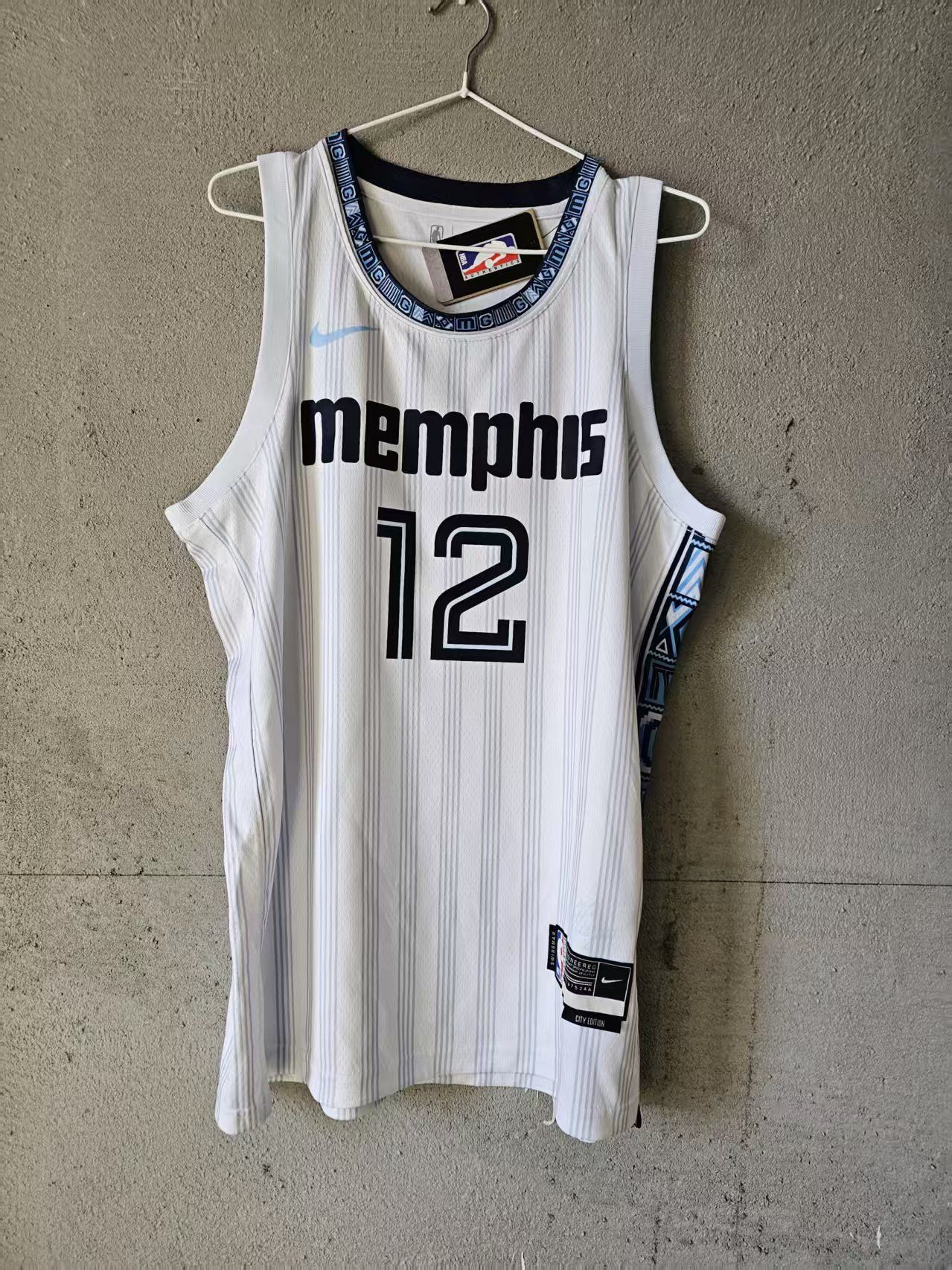 NBA Memphis Grizzlies 12 Ja Morant Jersey 25 26 Size US S / EU 44-46 / 1 - 2 Thumbnail