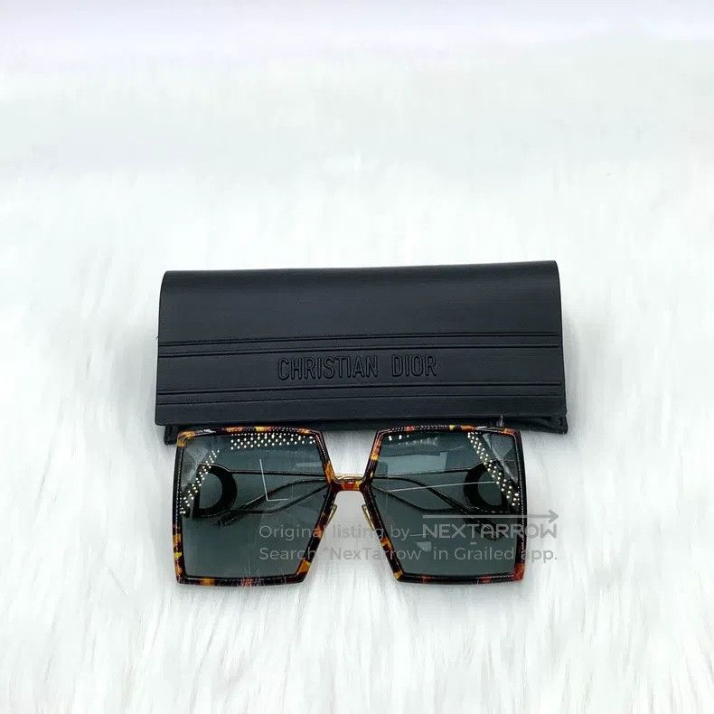 Dior Dior Gradient colour hollow CD letter design square frame Size ONE SIZE - 9 Thumbnail