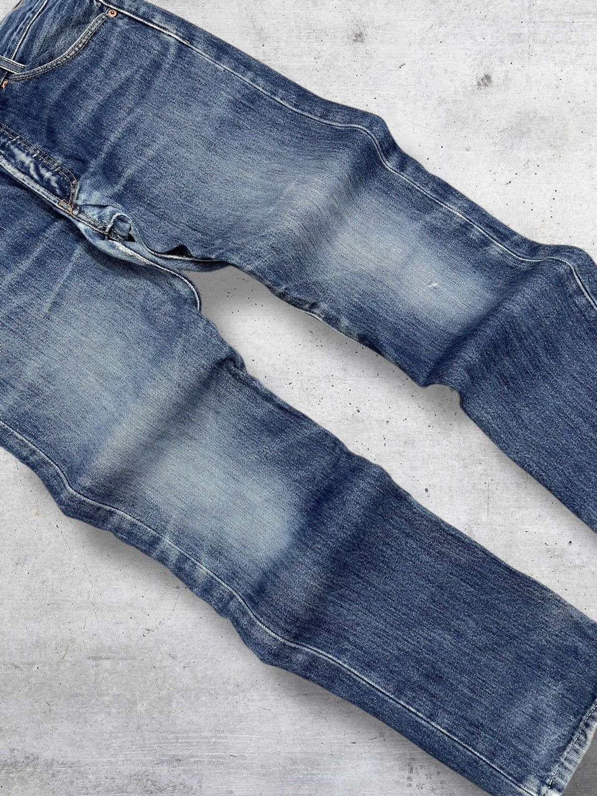 Levi's Vintage Clothing VINTAGE 501 LEVIS USA DESIGNER 90S DISTRESSED INDIGO DENIM Size US 31 - 6 Thumbnail
