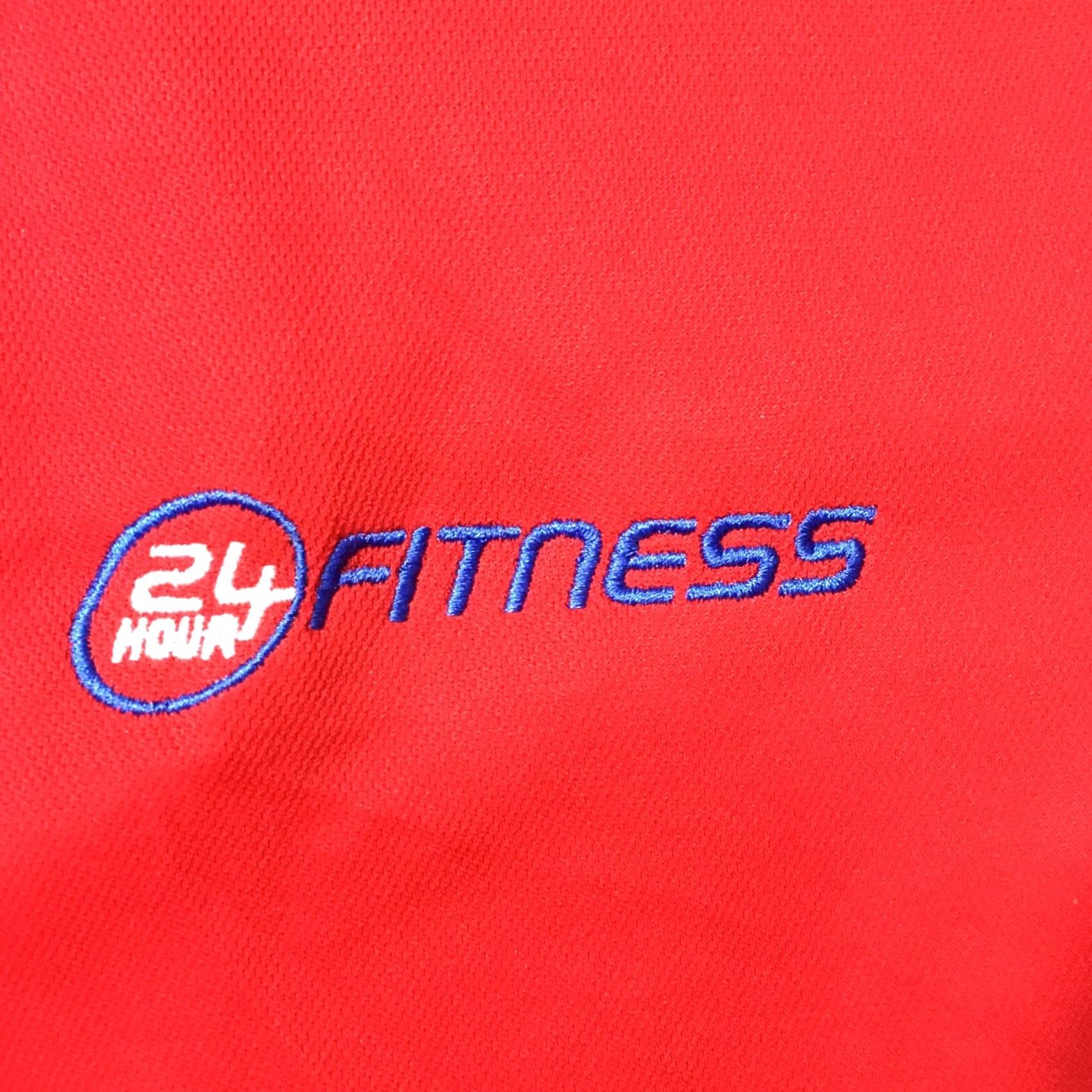 Vintage 24 Hour Fitness Employee Dri-Fit Tour Performance Polo Shirt Mens L Red Shirt Polo Men L Size US L / EU 52-54 / 3 - 3 Thumbnail