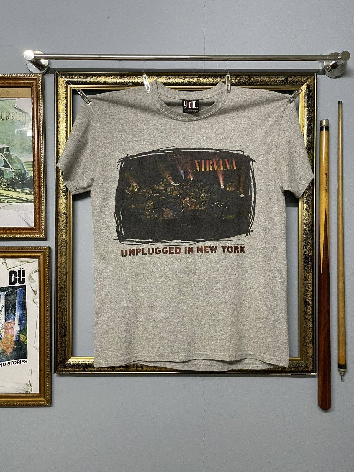 Vintage Vintage 1995 Nirvana Mtv Unplugged In New York Grail Og Tee Size US M / EU 48-50 / 2 - 1 Thumbnail