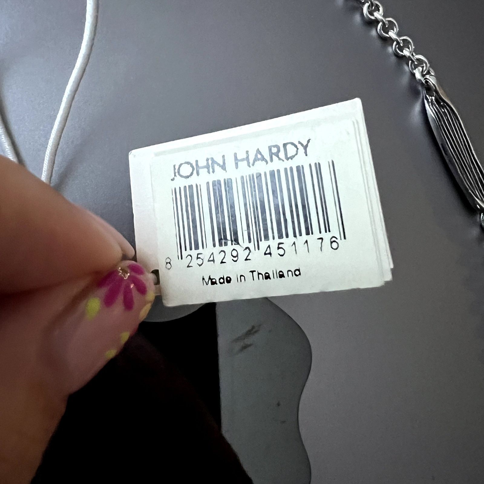 John Hardy John Hardy Bamboo Woven Sautoir Silver Necklace size 32 New Size ONE SIZE - 5 Thumbnail