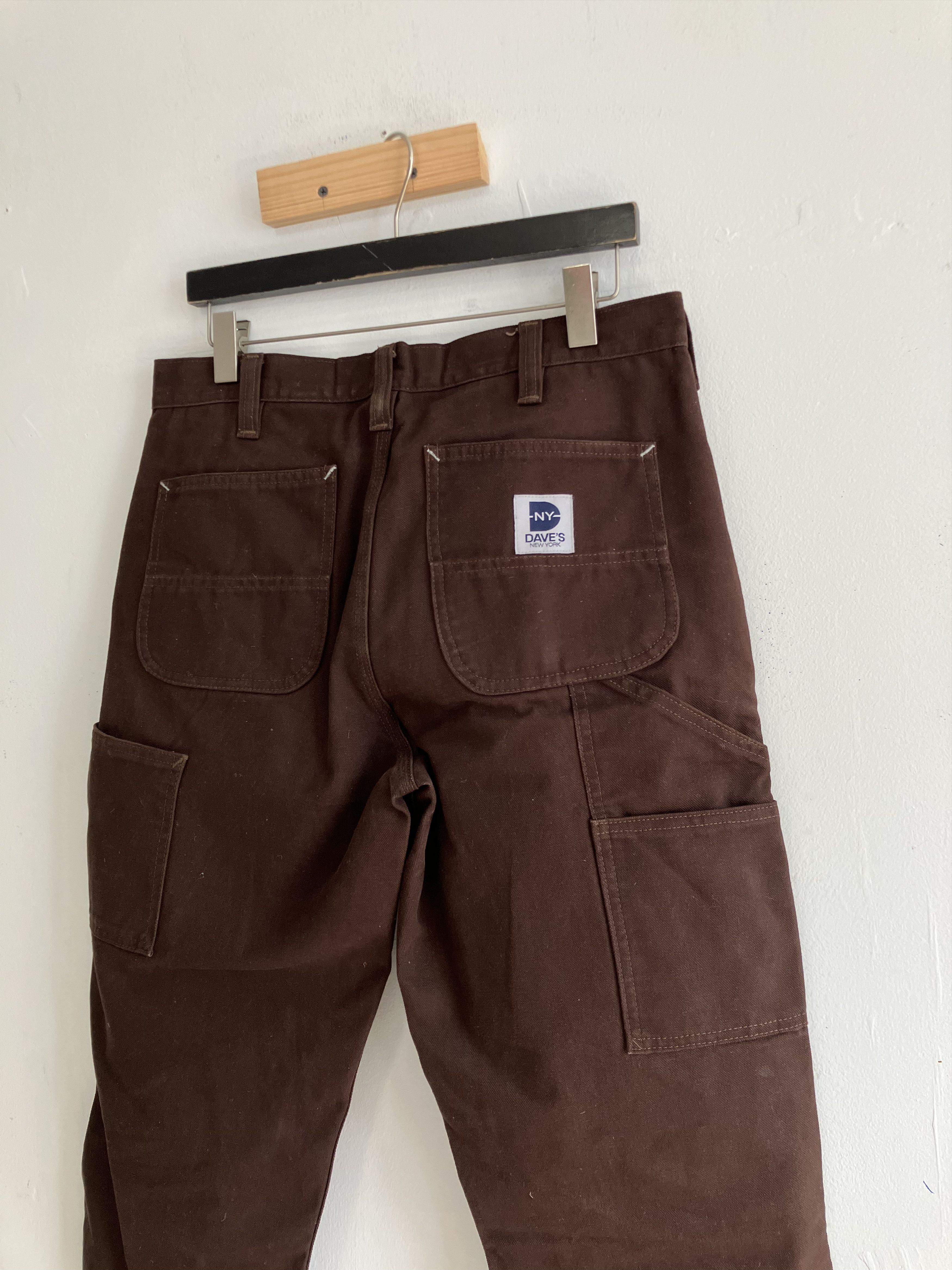 Other Dave's New York Foundation Pant, double front in Dark Brown Size US 33 - 1 Thumbnail