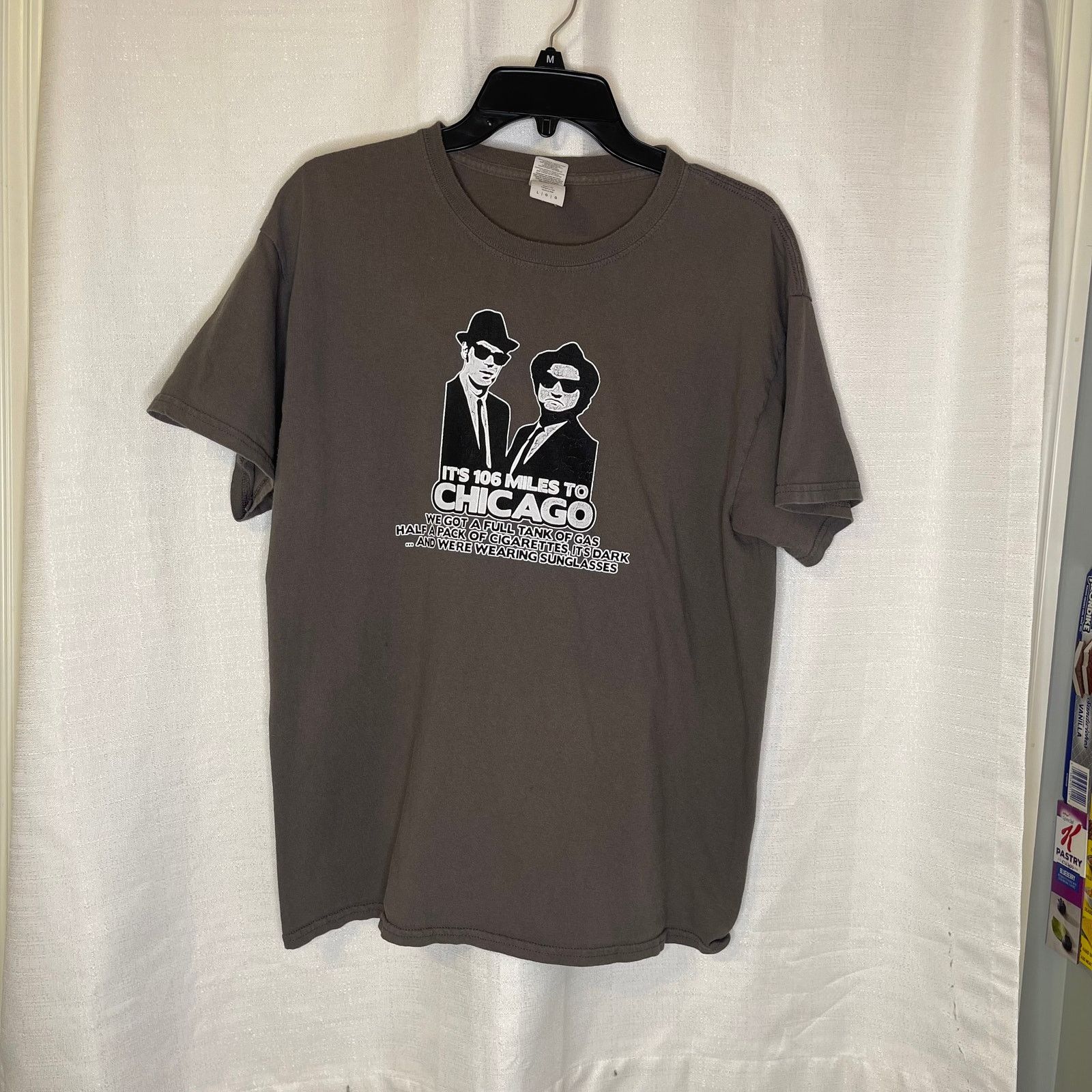 Gildan Gildan Blues Brother Chicago Short Sleeve Shirt, Unisex L Size US L / EU 52-54 / 3 - 2 Thumbnail