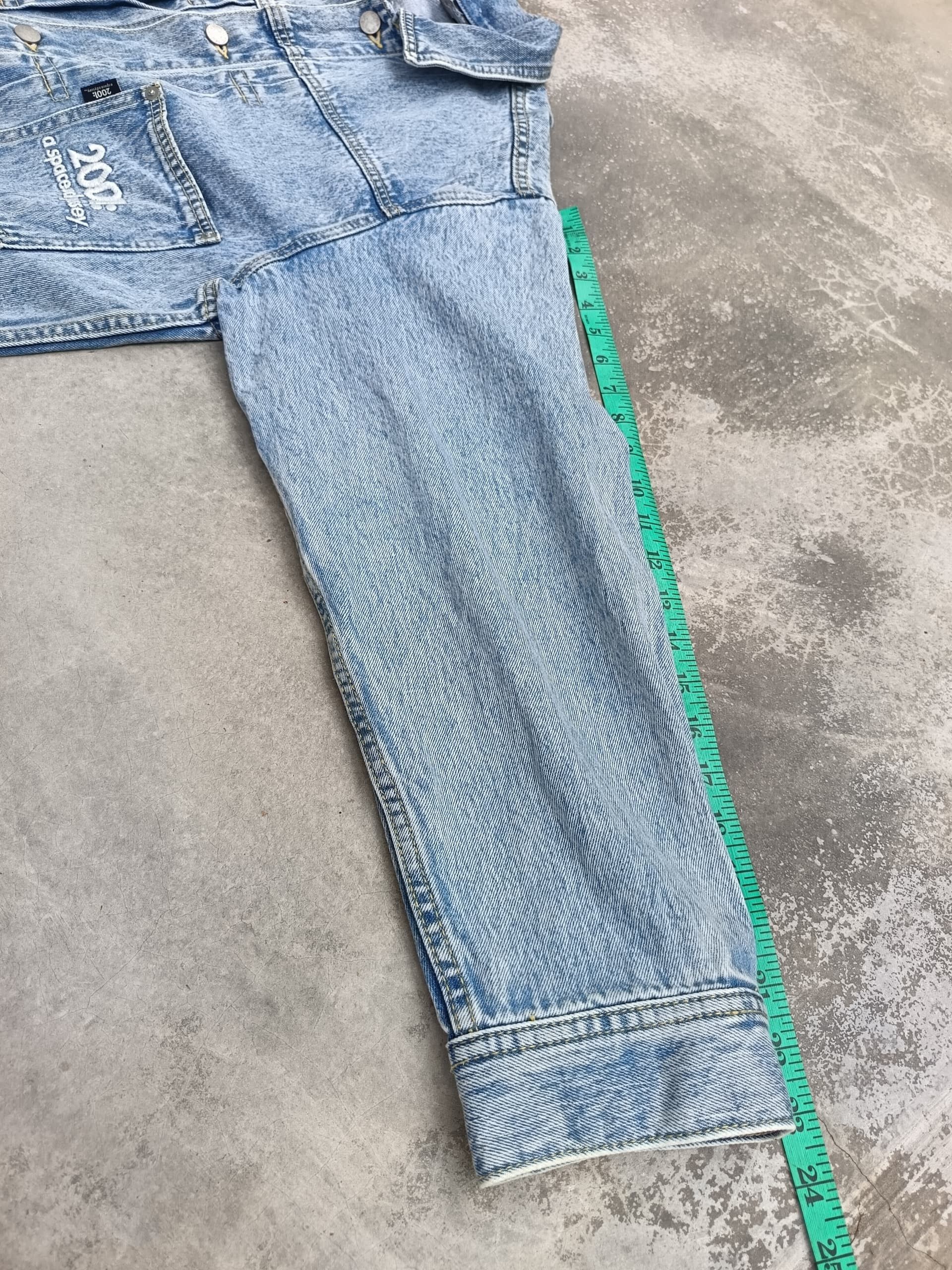 Japanese Brand 2001:a space odyssey denim jacket Size US M / EU 48-50 / 2 - 6 Thumbnail
