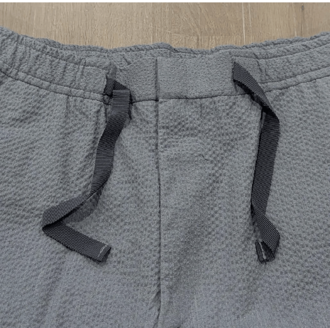 Officine Generale OFFICINE GENERALE Flat Front Textured Shorts Gray 54 US 38 Size US 38 / EU 54 - 2 Thumbnail