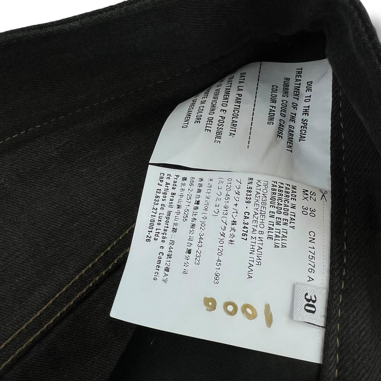 Prada Prada FW18 Stud Embellished Jeans Size US 30 / EU 46 - 7 Thumbnail
