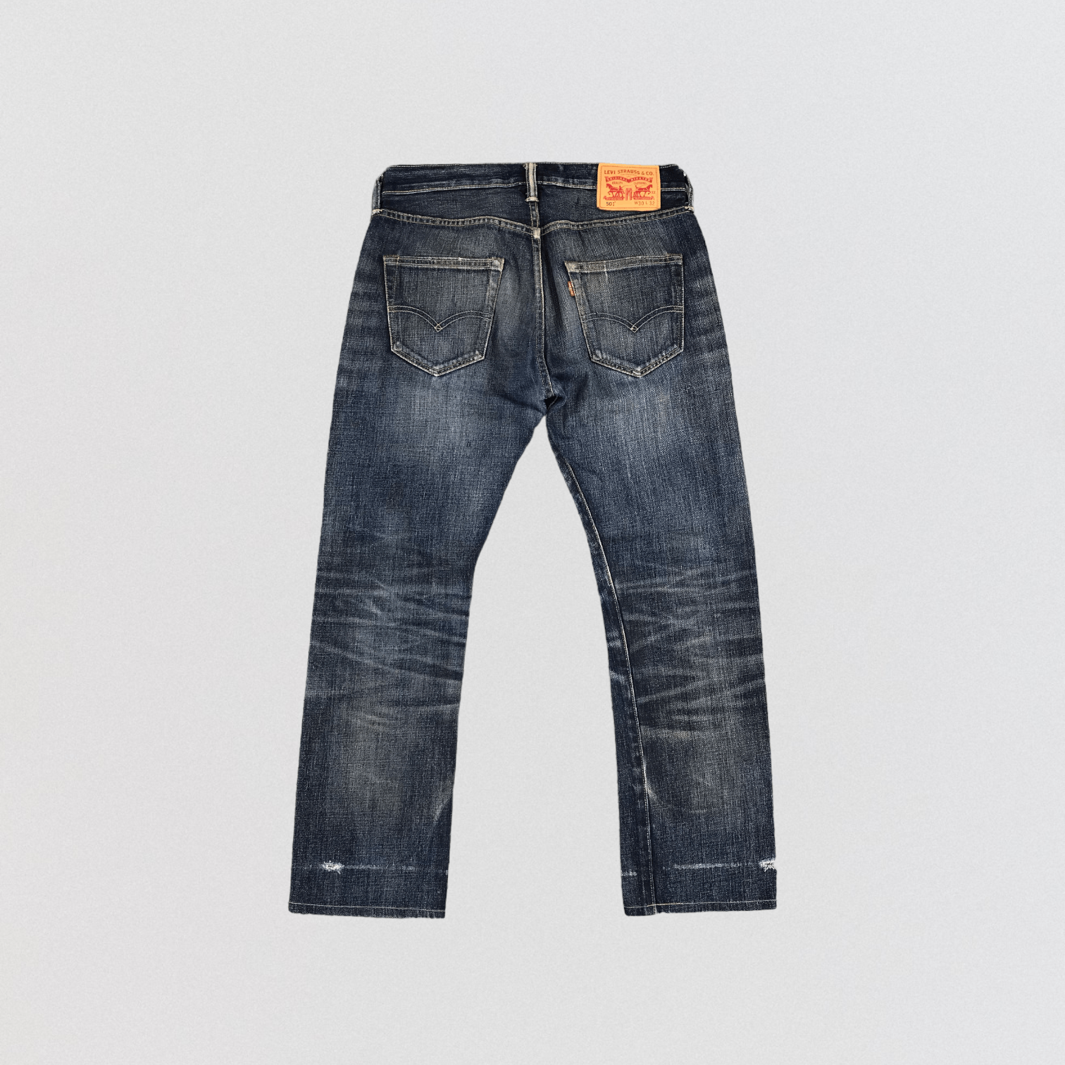 Levi's Vintage Blue Whiskers Levis 501 Jeans-JM1002 Size US 31 - 2 Thumbnail