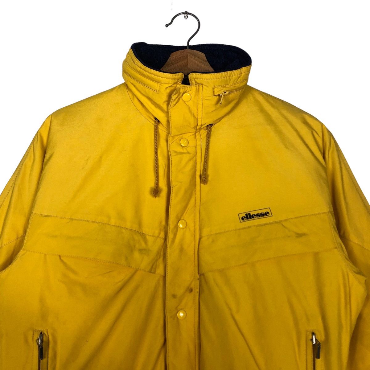 Japanese Brand 🔥Vintage Bomber Jacket Ski Ellesse Perugia-Italy Japan Made Size US S / EU 44-46 / 1 - 3 Thumbnail