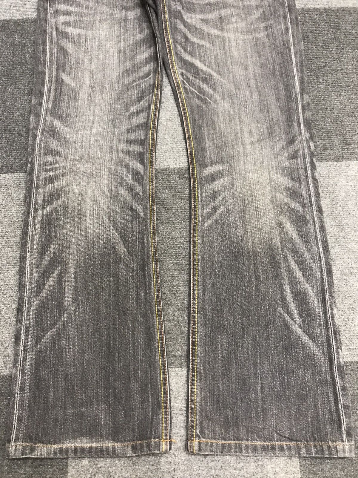 Japanese Brand 💥FLARE💥Archival RushHour Japan Black Stone Wash Denim F168 Size US 32 / EU 48 - 20 Thumbnail