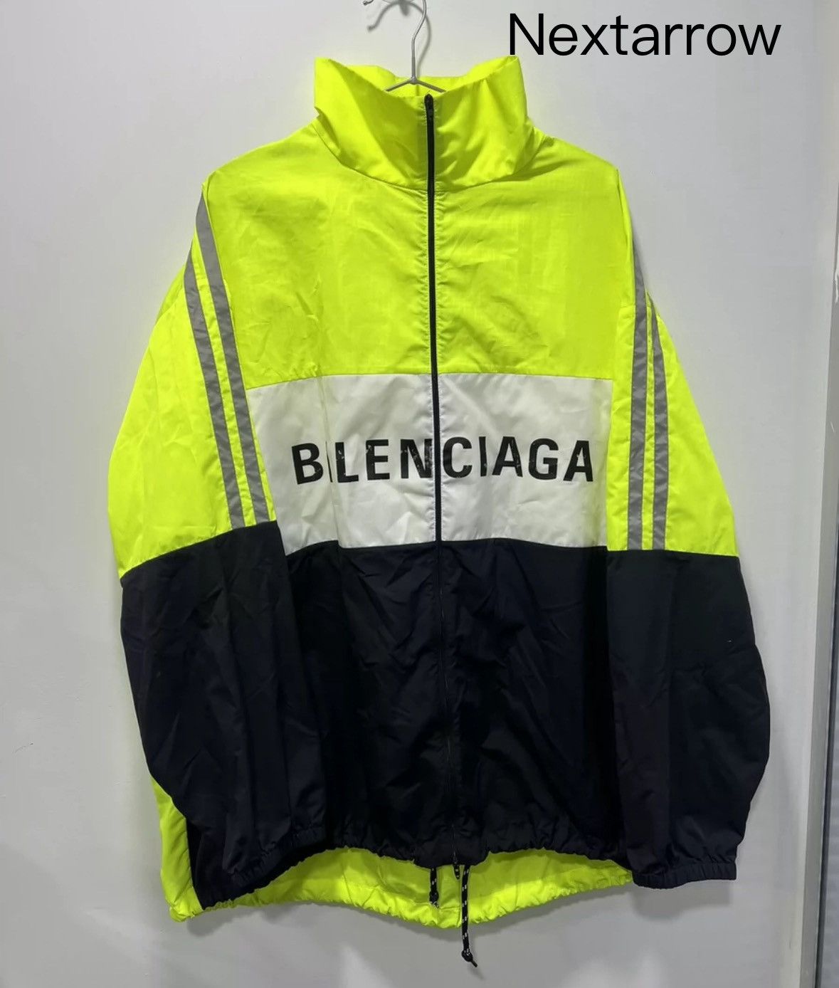 Balenciaga letter logo assault jacket