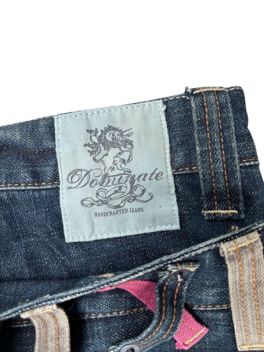 Japanese Brand Dominate double waist jeans Size US 34 / EU 50 - 14 Thumbnail