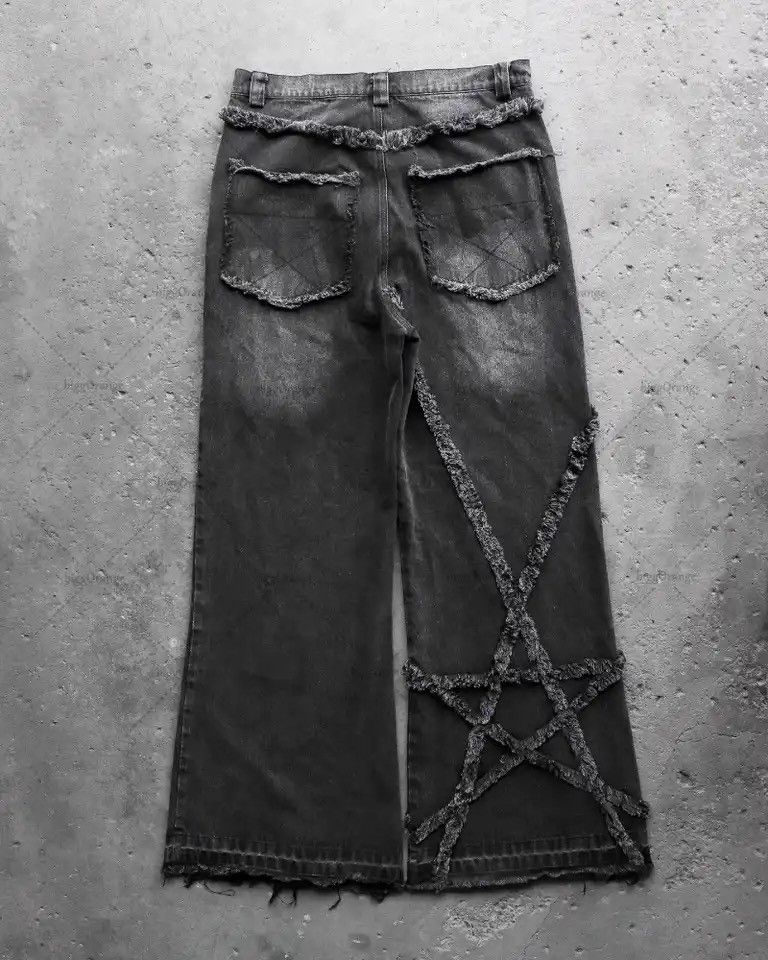 Streetwear Y2K Gothic Baggy Jeans
