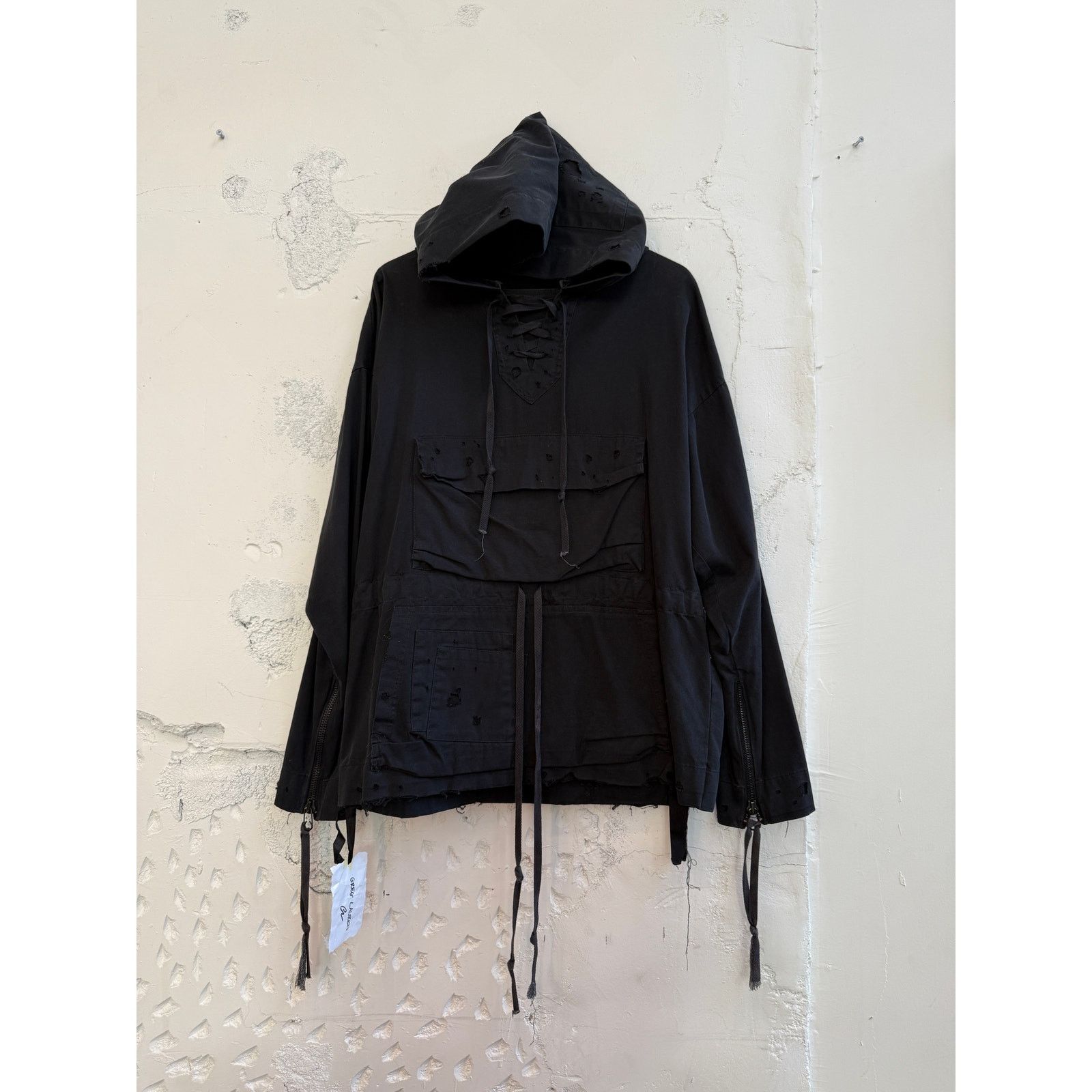 Greg Lauren Greg Lauren SAMPLE Vintage Black Patchwork Baja Parka Size US L / EU 52-54 / 3 - 1 Thumbnail