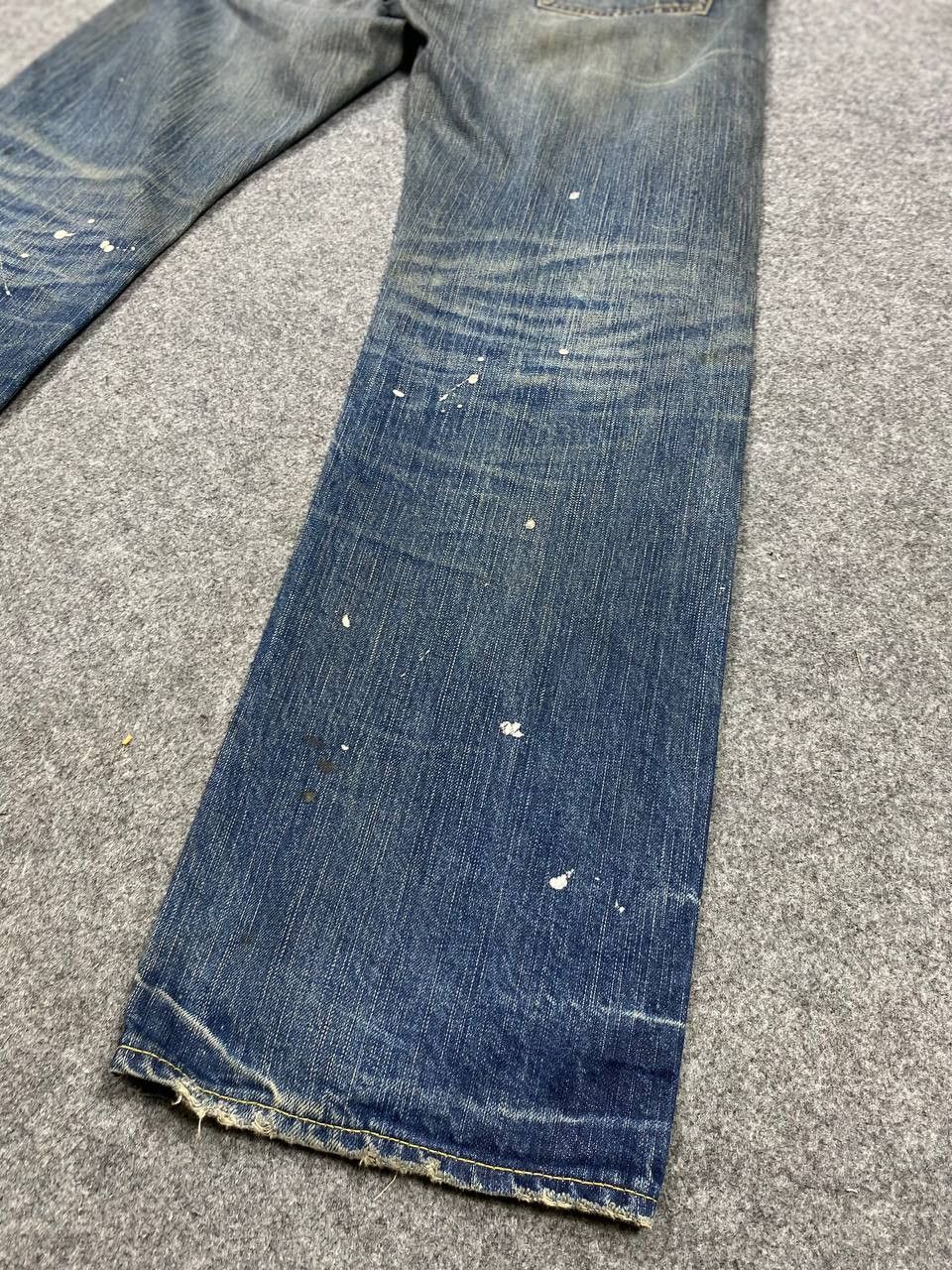 Japanese Brand japan soul of freedom paint splatter denim nice design Size US 34 / EU 50 - 6 Thumbnail