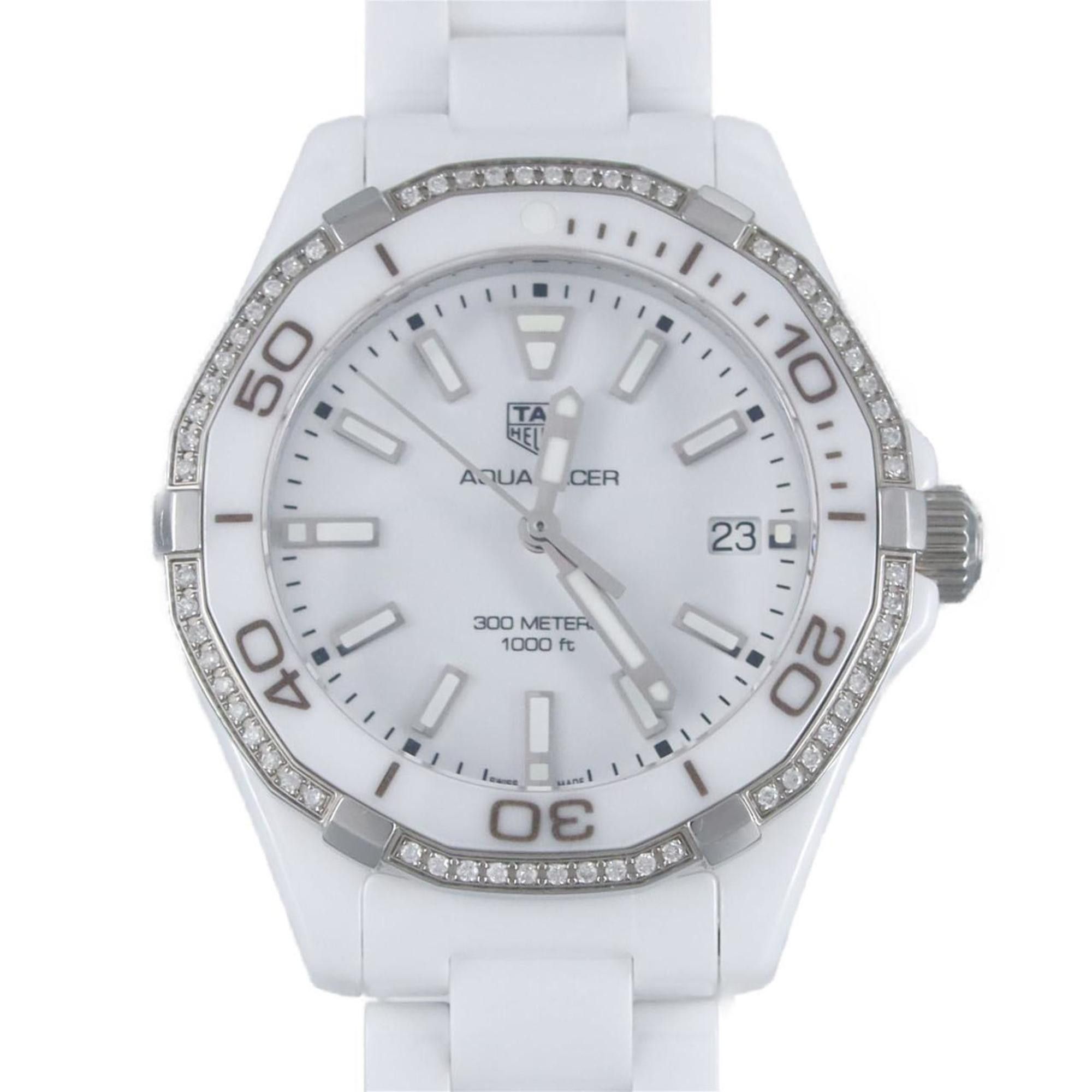 Tag Heuer TAG Heuer Aquaracer D WAY1396.BH0717 Ceramic Wristwatch Quartz Size ONE SIZE - 1 Thumbnail