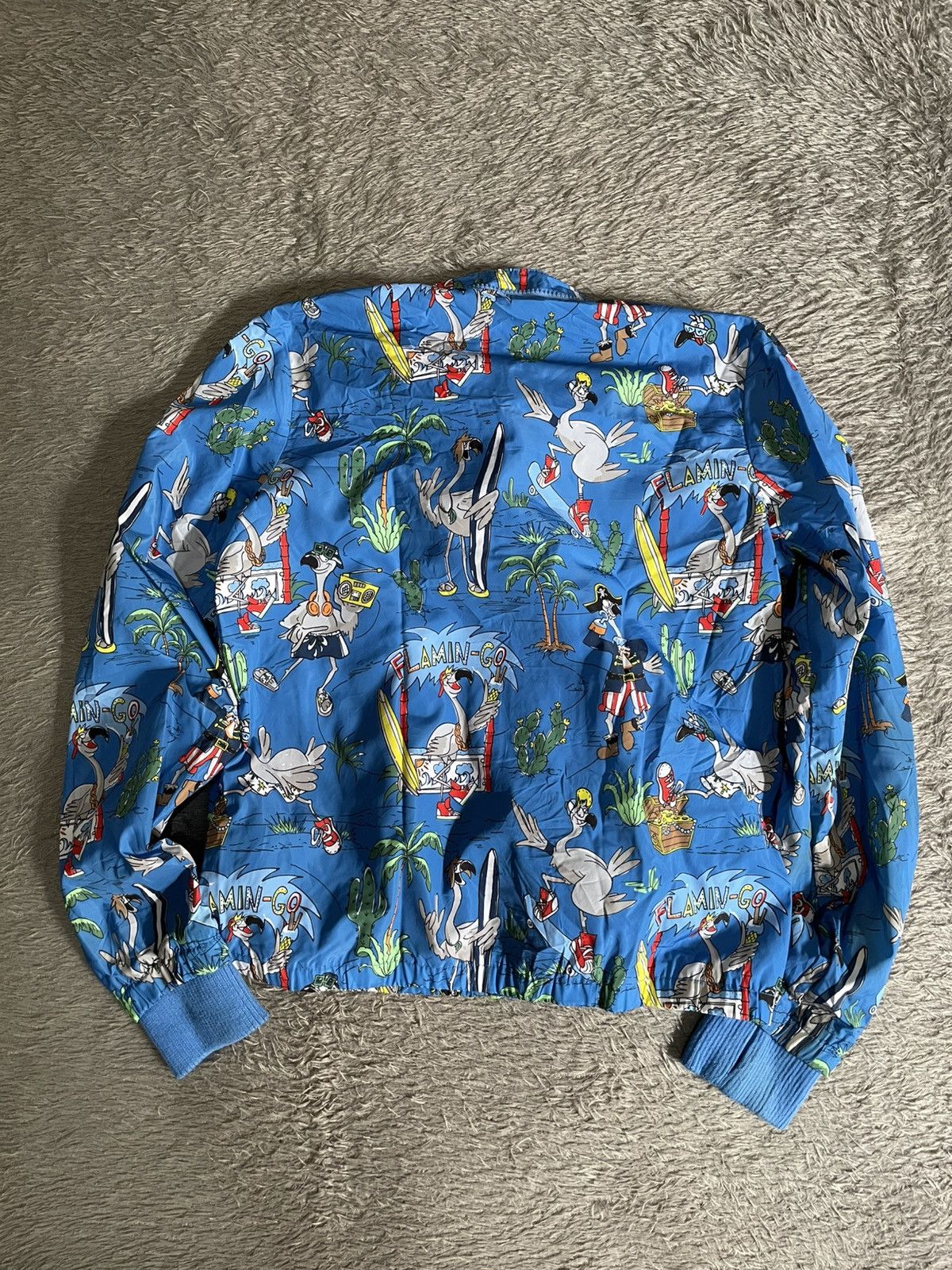 Stella McCartney Stella McCARTNEY Kids Flamingo packable jacket Size US XXS / EU 40 - 9 Thumbnail