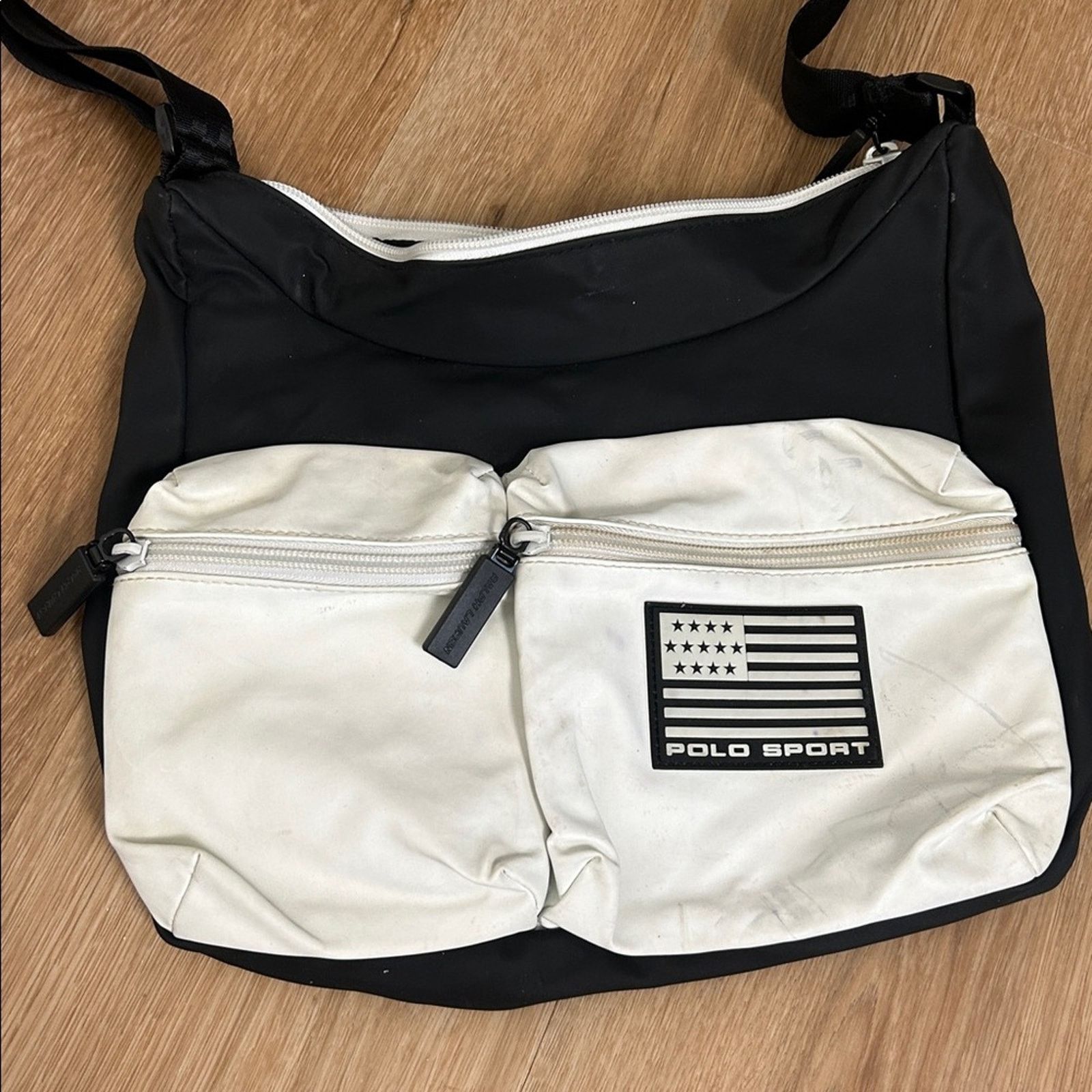 Polo Ralph Lauren Polo Sport vintage 90s Messenger Tote Bag Size ONE SIZE - 2 Thumbnail