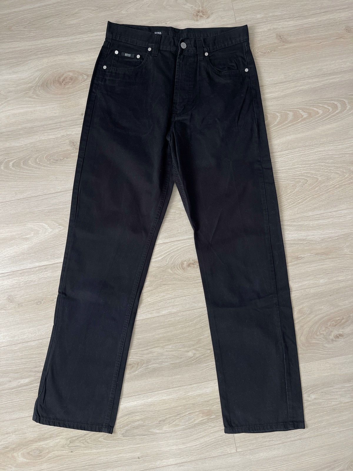 Hugo Boss Hugo Boss alabama black classic vintage jeans pants 32/32 Size US 32 / EU 48 - 7 Thumbnail