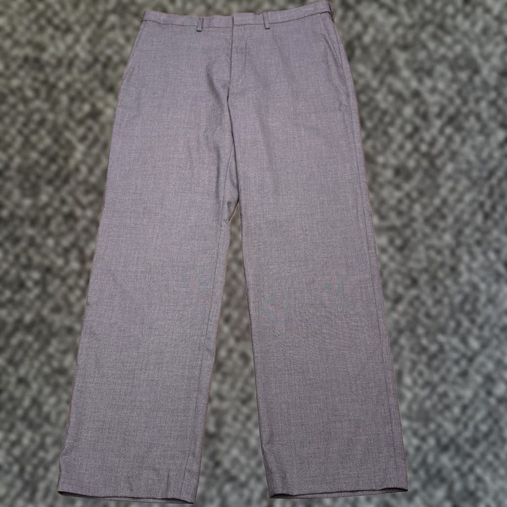 Johnston & Murphy Johnston Murphy Dress Pants Mens 36x32 Gray Regular Fit Mid Rise Stretch New Size US 36 / EU 52 - 1 Thumbnail