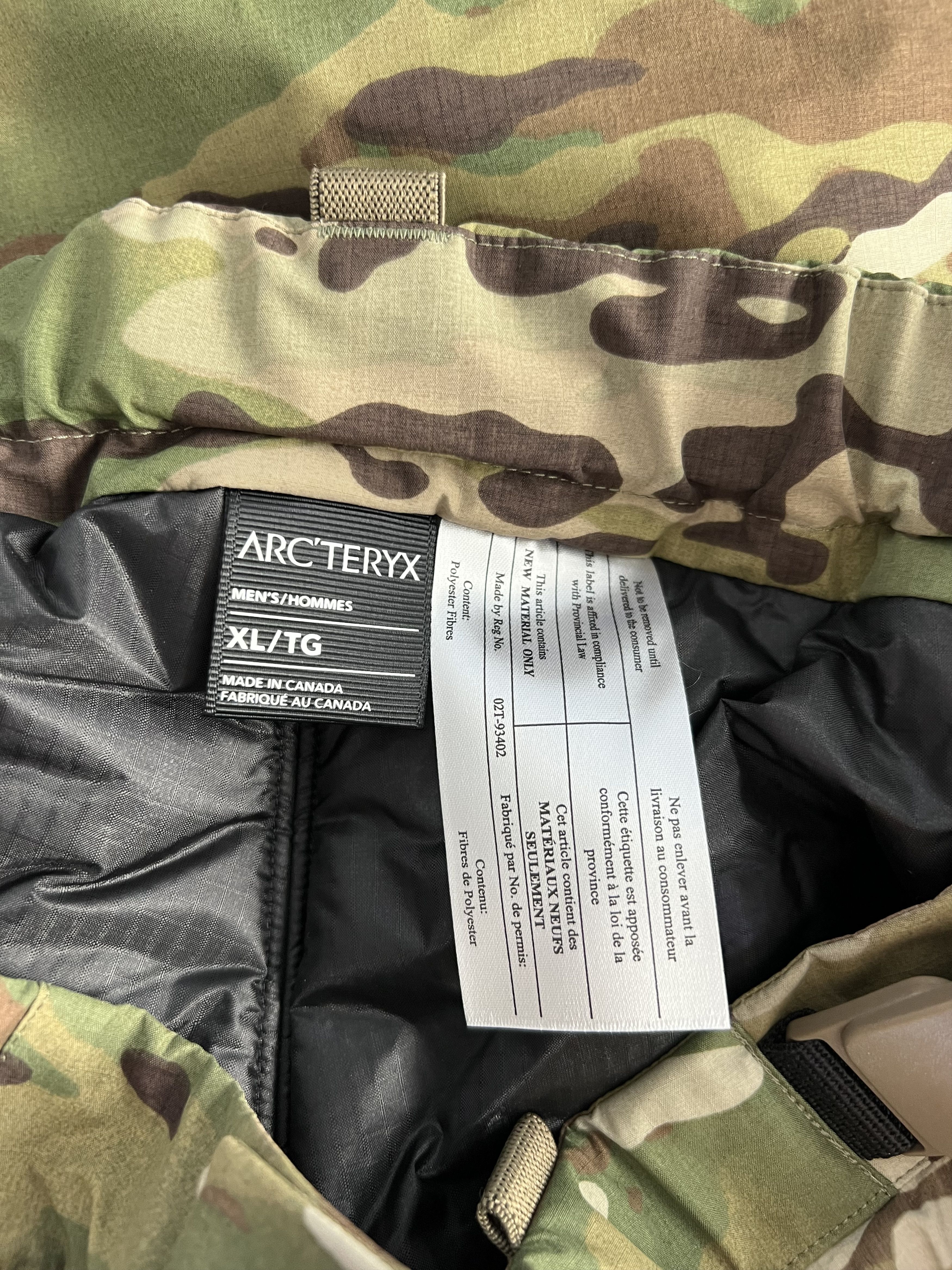 Arc'teryx Arc'Teryx Leaf Cold WX Pants SV Gen 1.1 in Multicam Size US 36 / EU 52 - 10 Thumbnail