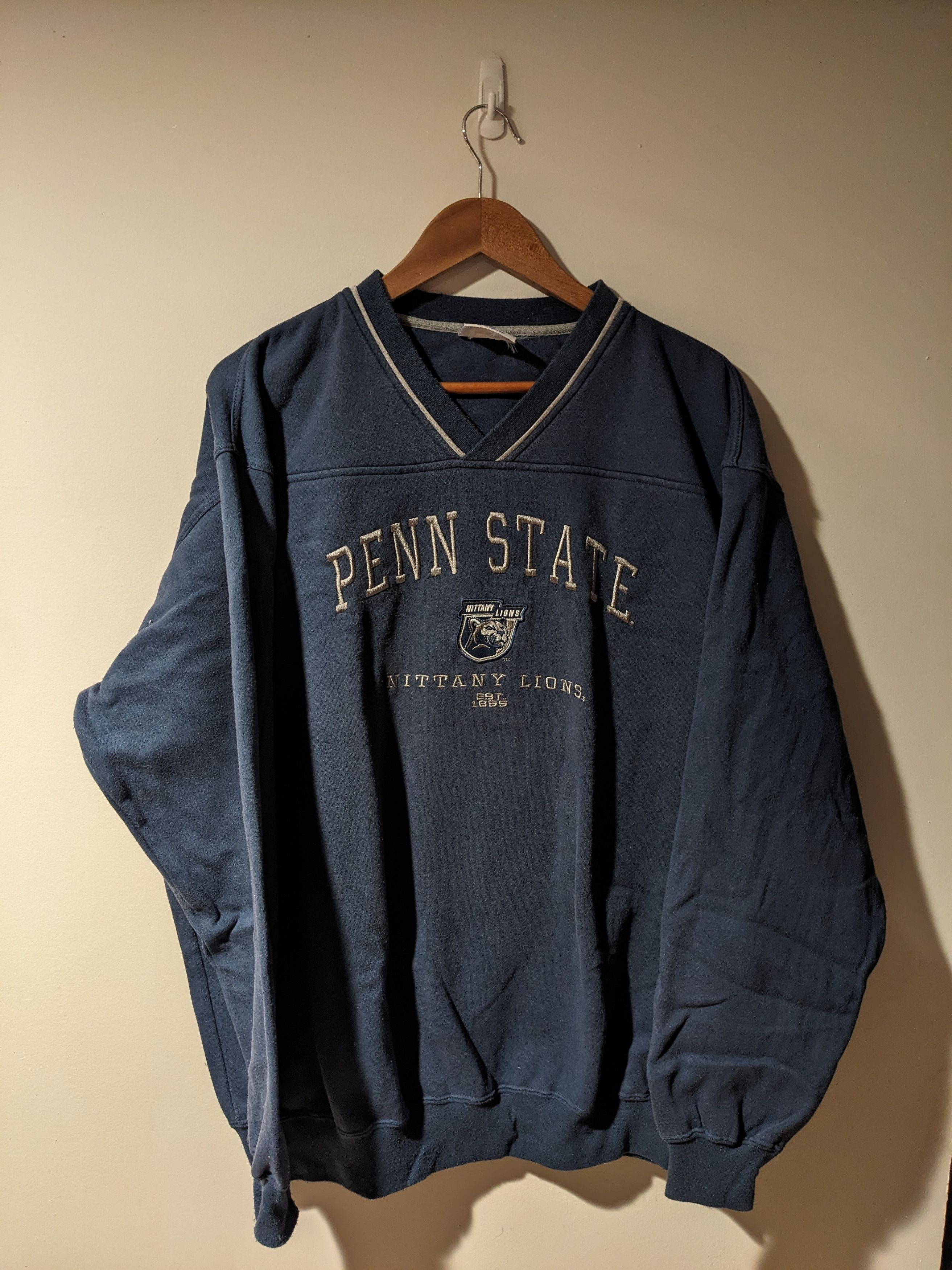 NCAA Vintage Y2K Penn State Nittany Lion College NCAA Sweatshirt Size US XL / EU 56 / 4 - 1 Thumbnail