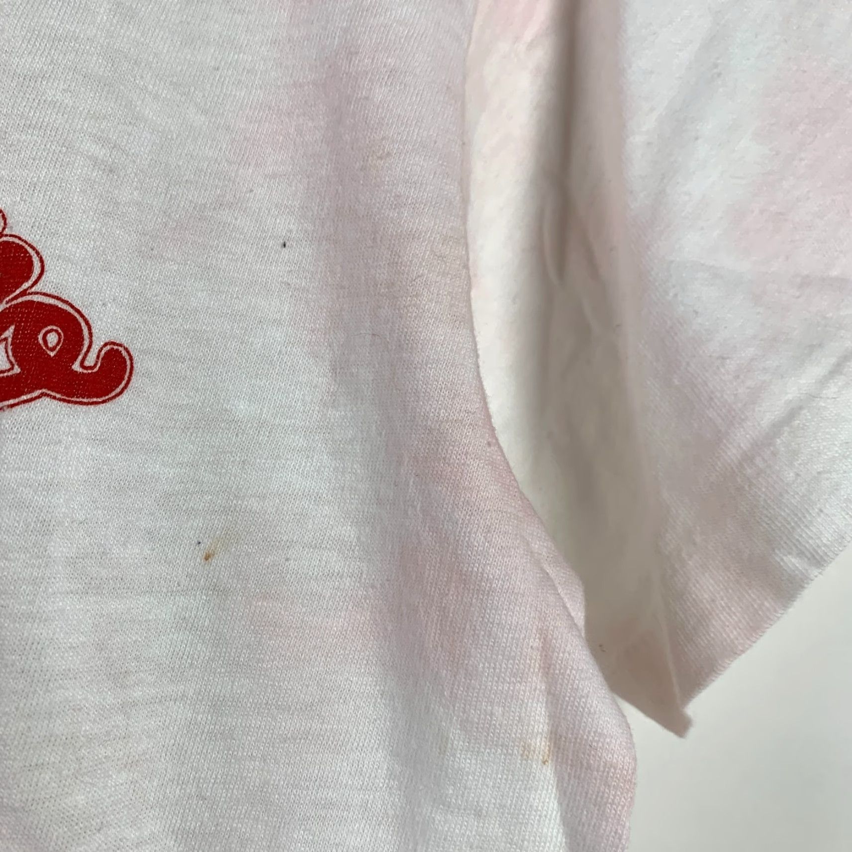 Hanes VINTAGE Hanes T-Shirt Hawaiian Crew Neck Short Sleeve White 75% Cotton 25% Polyester Unisex Adults M Graphic Print Logo Size US M / EU 48-50 / 2 - 5 Thumbnail
