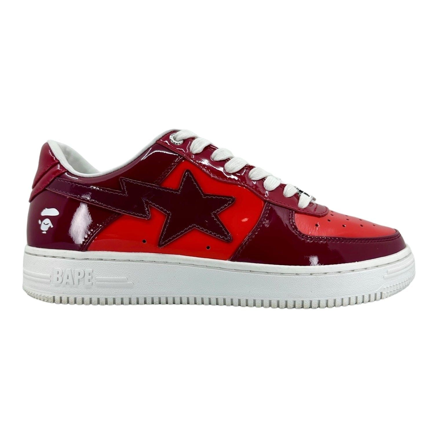Bape Bapesta Low Color Camo Combo Red Size US 9 / EU 42 - 1 Thumbnail