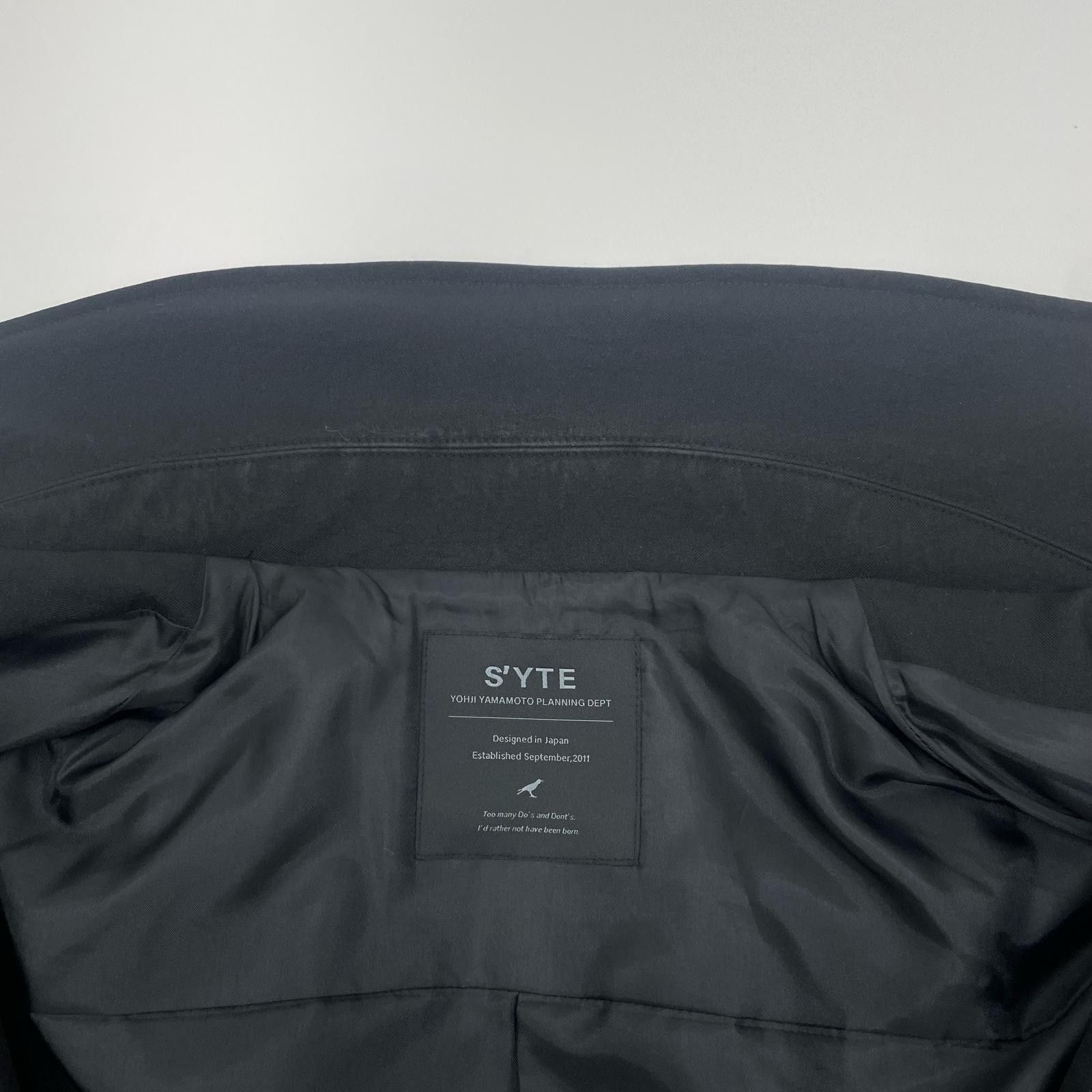 Yohji Yamamoto Yohji Yamamoto S'YTE 22AW riders jacket UV-Y59-904 Size US L / EU 52-54 / 3 - 6 Thumbnail
