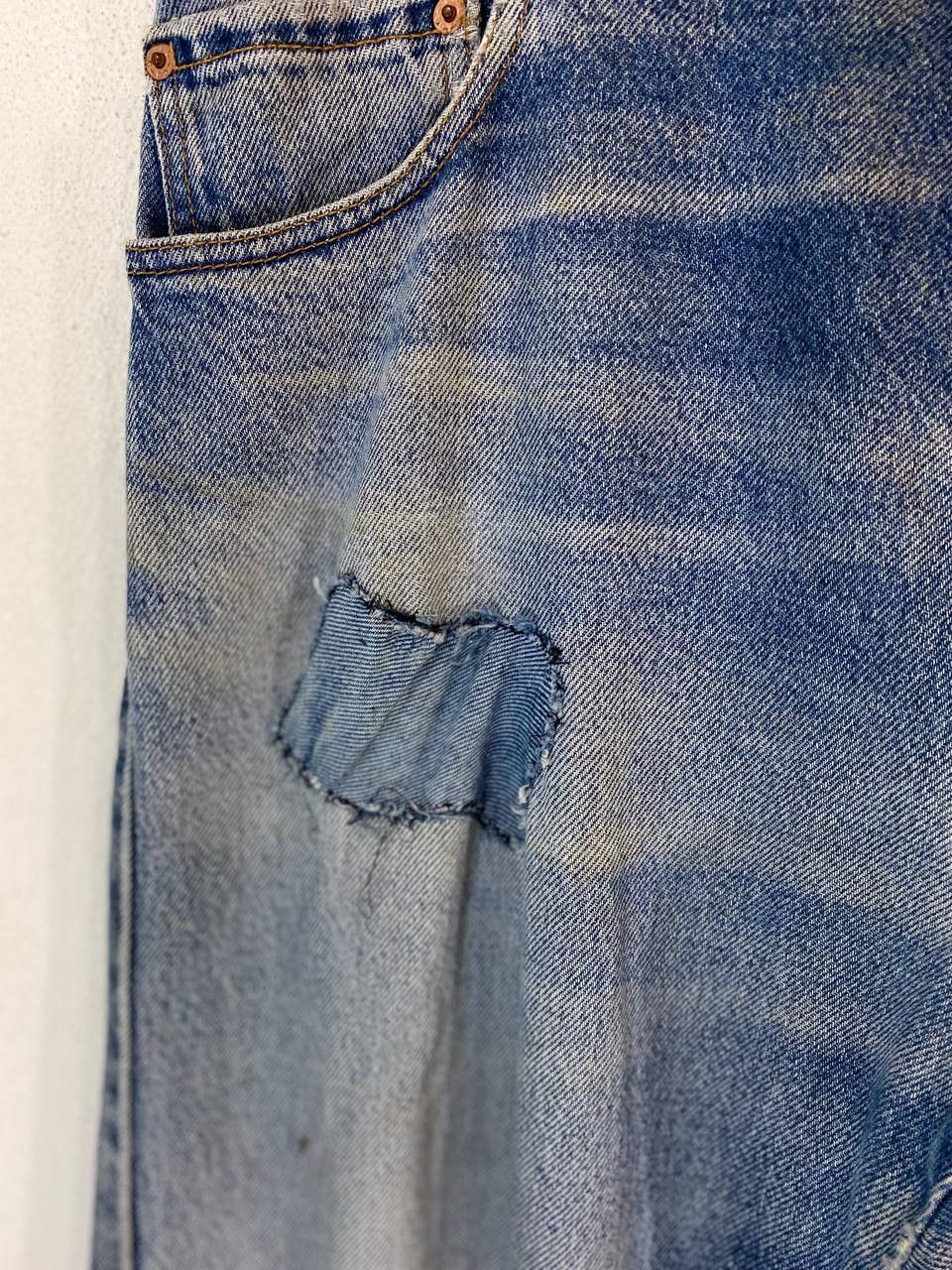 Levi's vintage levis 517 bootcut flare distressed denim Size US 36 / EU 52 - 8 Thumbnail