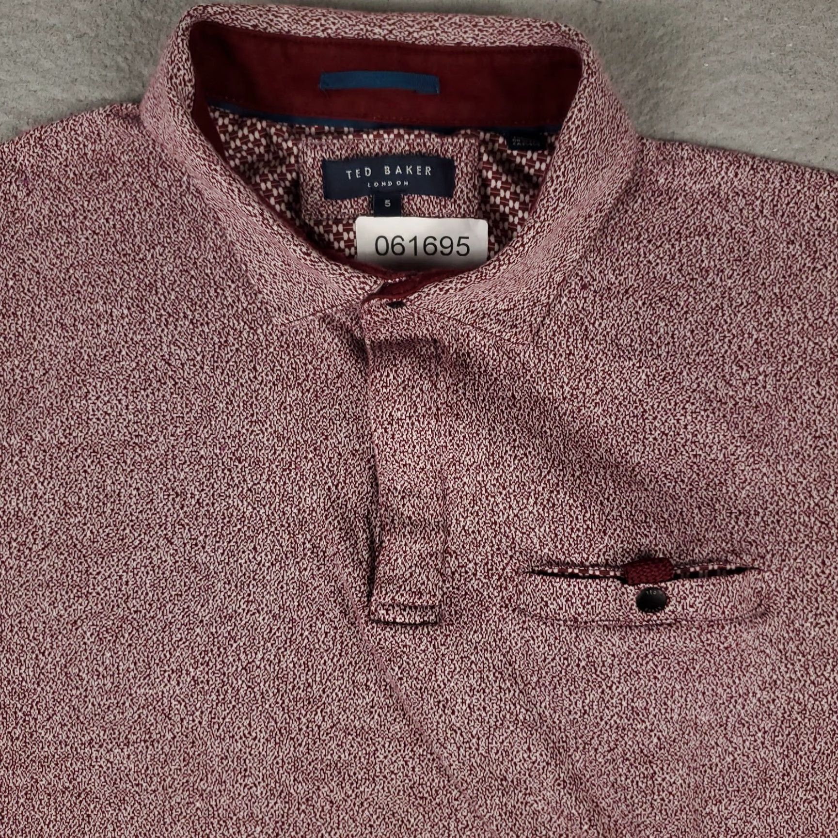 Ted Baker VINTAGE Ted Baker Polo Shirt Mens Size 5 Red Short Sleeve Casual Shirt 5 Red Mens Polo Size US S / EU 44-46 / 1 - 2 Thumbnail