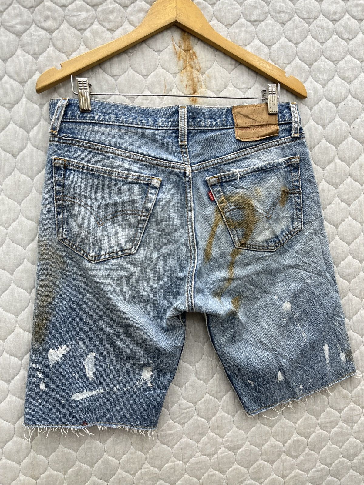 Levi's 🔥🔥🔥STEALS VTG LEVIS 501 SHORTS (CUSTOM) Size US 32 / EU 48 - 10 Thumbnail